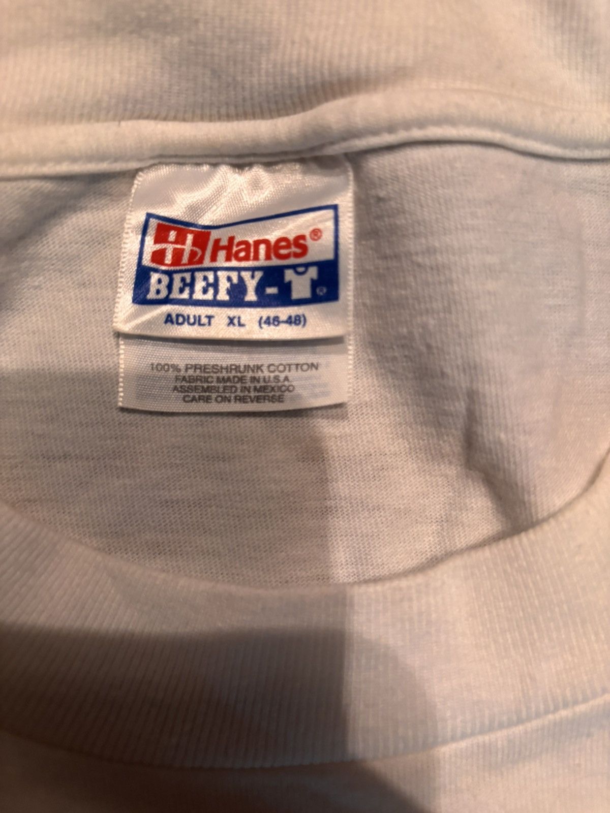 Hanes × Vintage Vintage autographed Gallagher shirt Size US XL / EU 56 / 4 - 4 Thumbnail