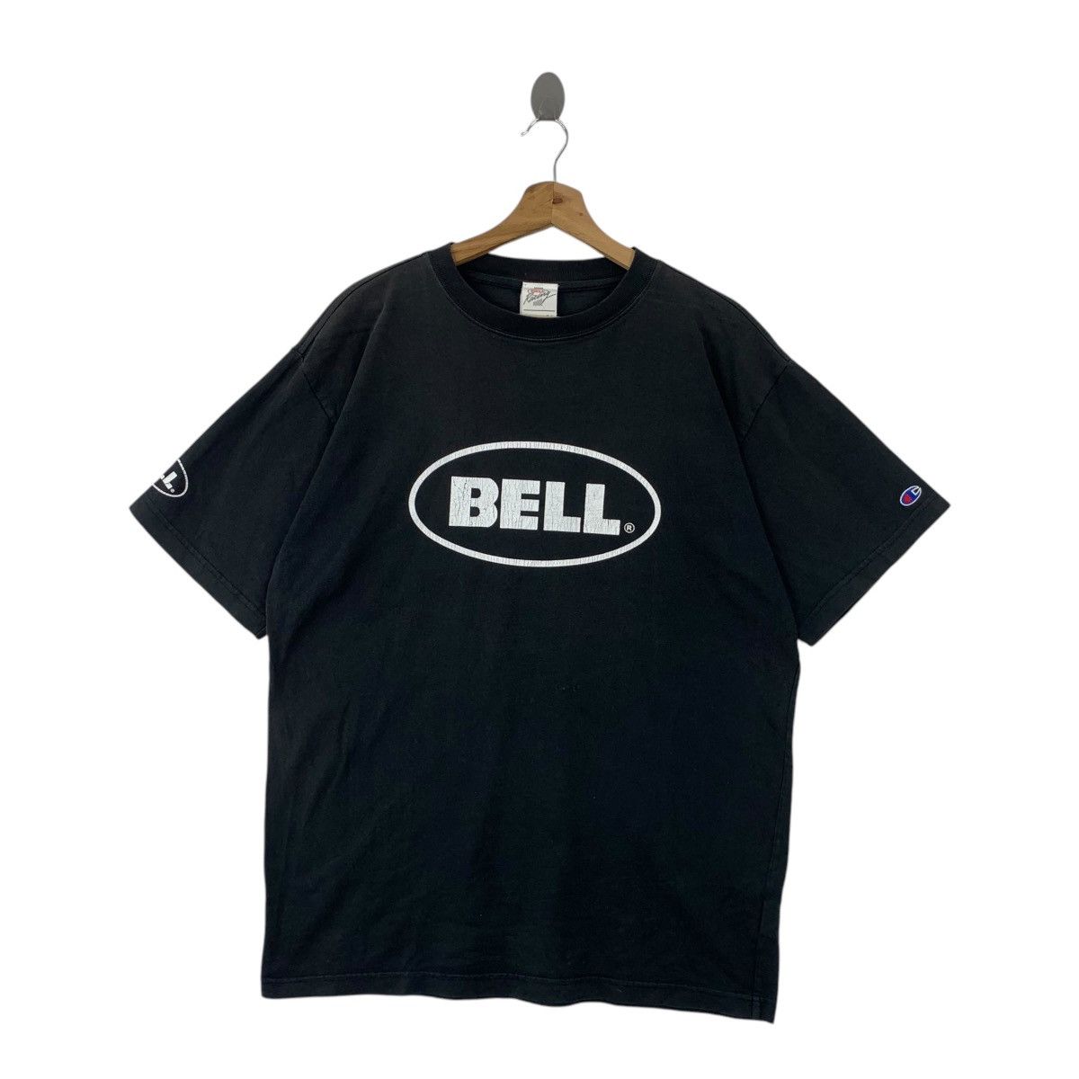 Daytona Vintage BELL RACING x CHAMPION Daytona Tee Shirt Top Size US M / EU 48-50 / 2 - 1 Thumbnail