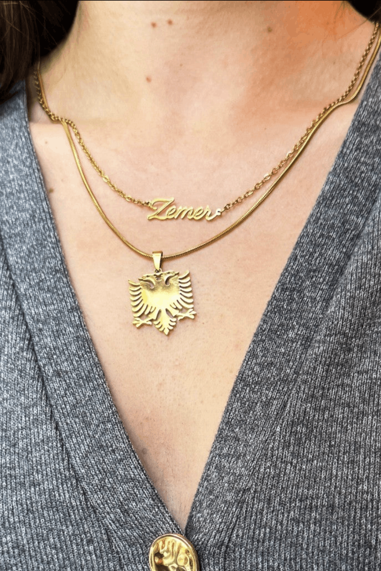 Other albanian eagle necklace Size ONE SIZE - 2 Thumbnail