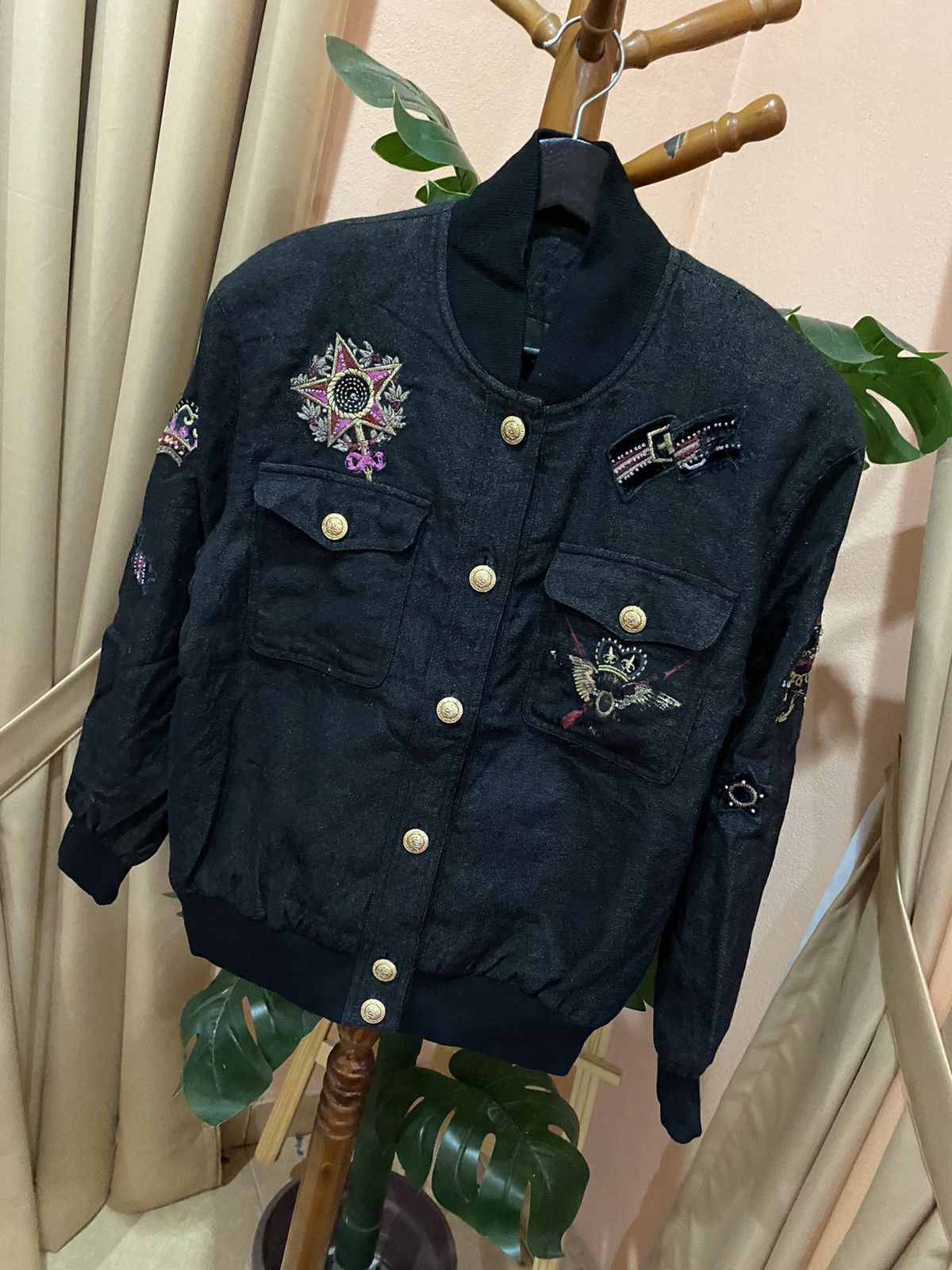 Other Unique Japanese Embroidere Jacket Classic and Elegant Design Size US M / EU 48-50 / 2 - 2 Thumbnail