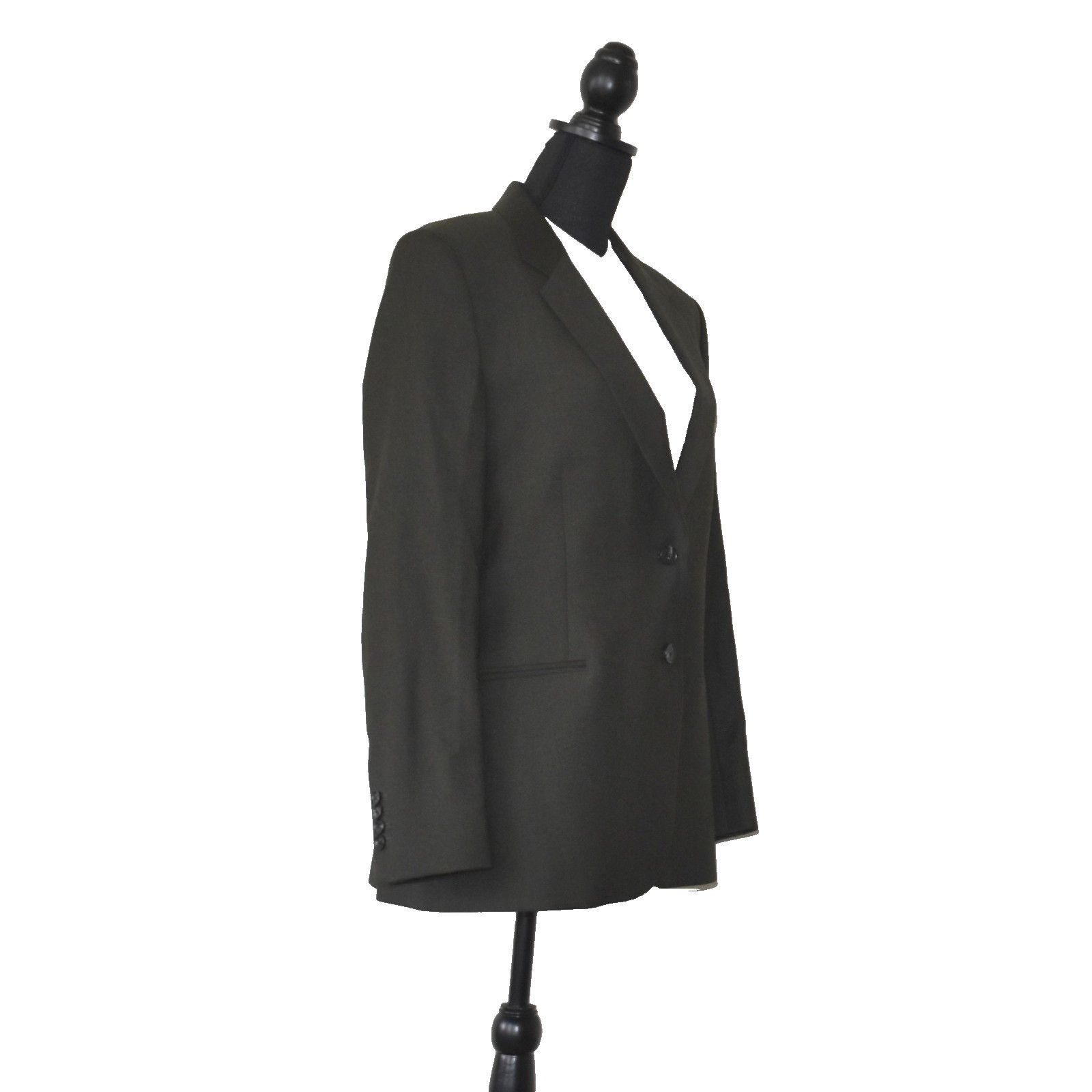 Paul Smith PAUL SMITH Olive Brown Wool Cashmere Soho Fit Blazer 46/56 Size L / US 10 / IT 46 - 2 Thumbnail
