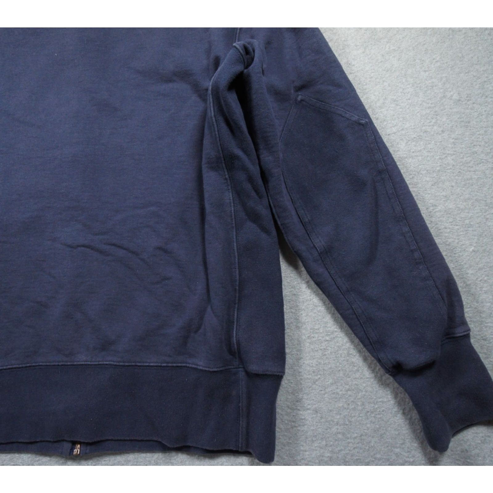 Vintage American Giant Sweatshirt Full Zip Fleece Mock Neck Blue Adult XL Mens Size US XL / EU 56 / 4 - 6 Thumbnail