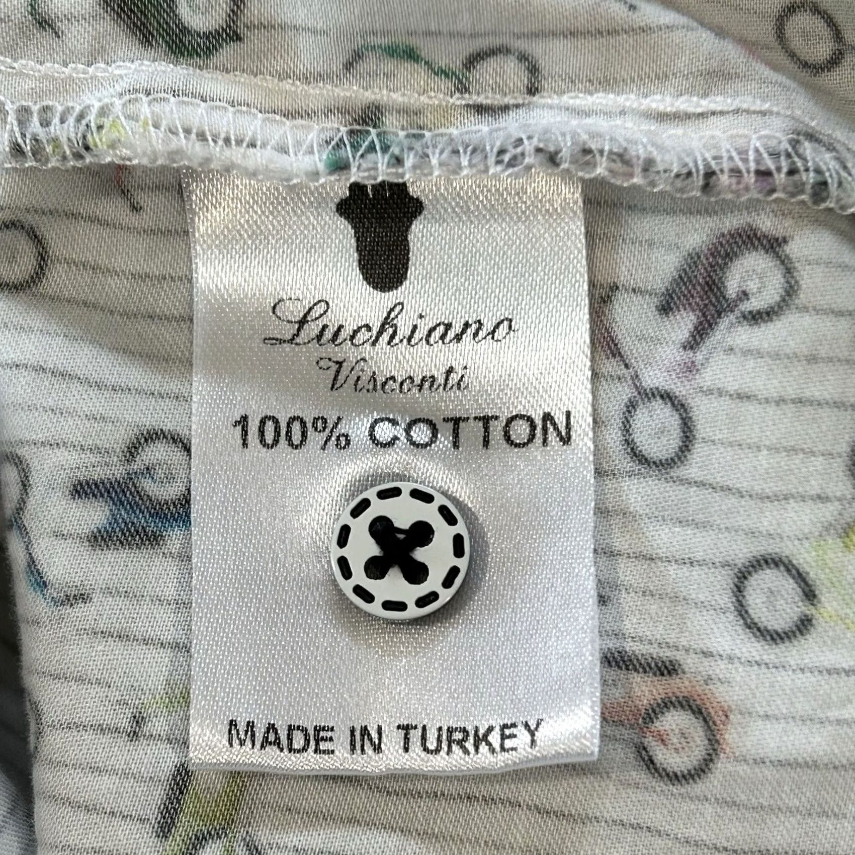 Vintage Lansky Bros Button-Up Scooter Shirt Short Sleeve Men’s XL White Cotton Blend Knit Button-Down Casual, Workwear, Travel Mens XS? Size US XL / EU 56 / 4 - 7 Thumbnail