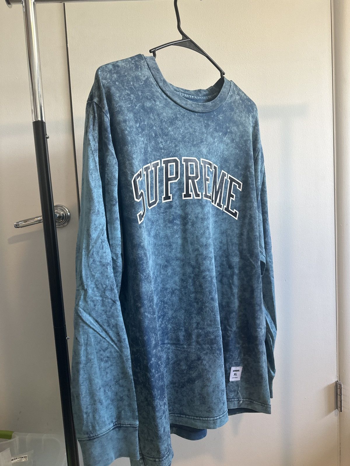 Supreme Supreme Arc Logo L/S Size US XL / EU 56 / 4 - 4 Thumbnail