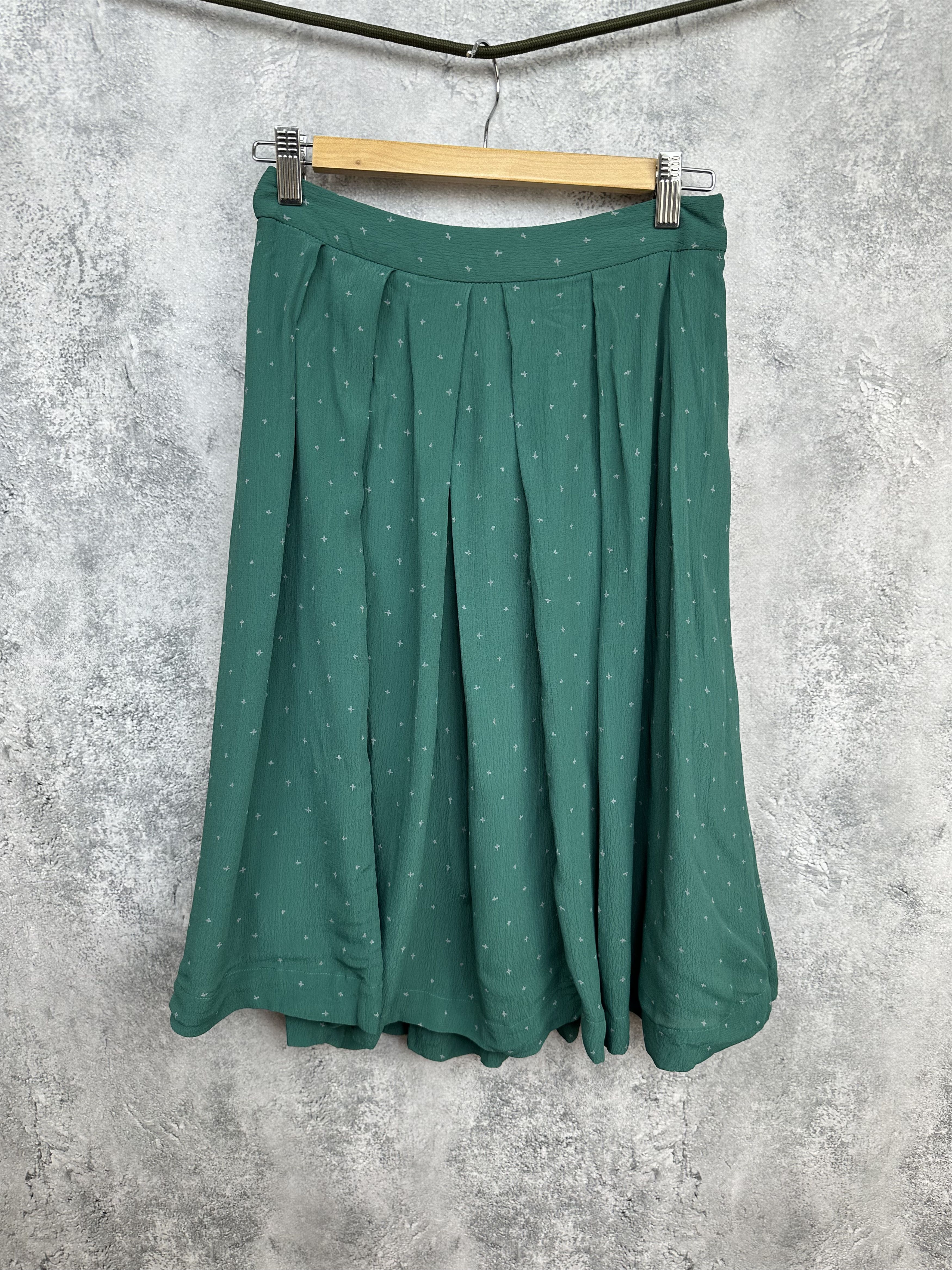 Other TOAST Boho Midi Skirt Pleated Lightweight Viscose Lined Zip Size 27" / US 4 / IT 40 - 2 Thumbnail