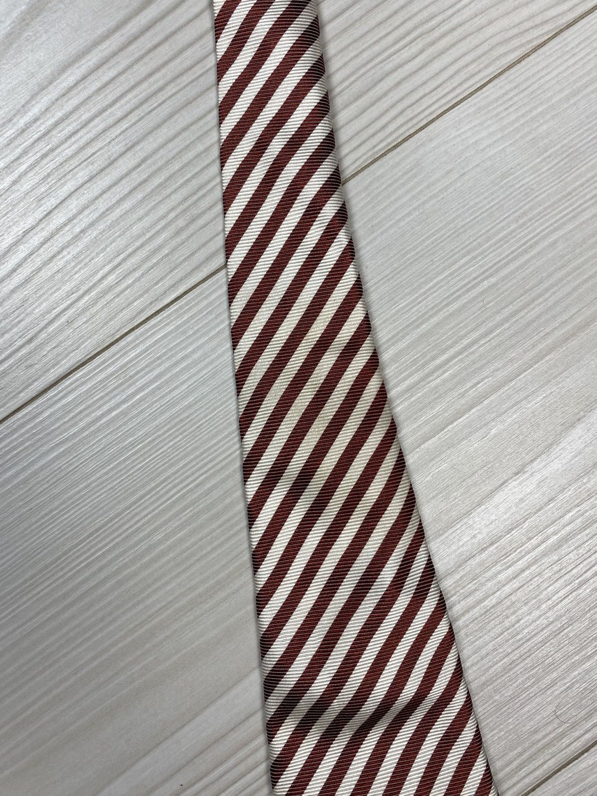 Ermenegildo Zegna × Vintage Ermenegildo Zegna Tie 100% Silk Made in Italy Size ONE SIZE - 4 Thumbnail