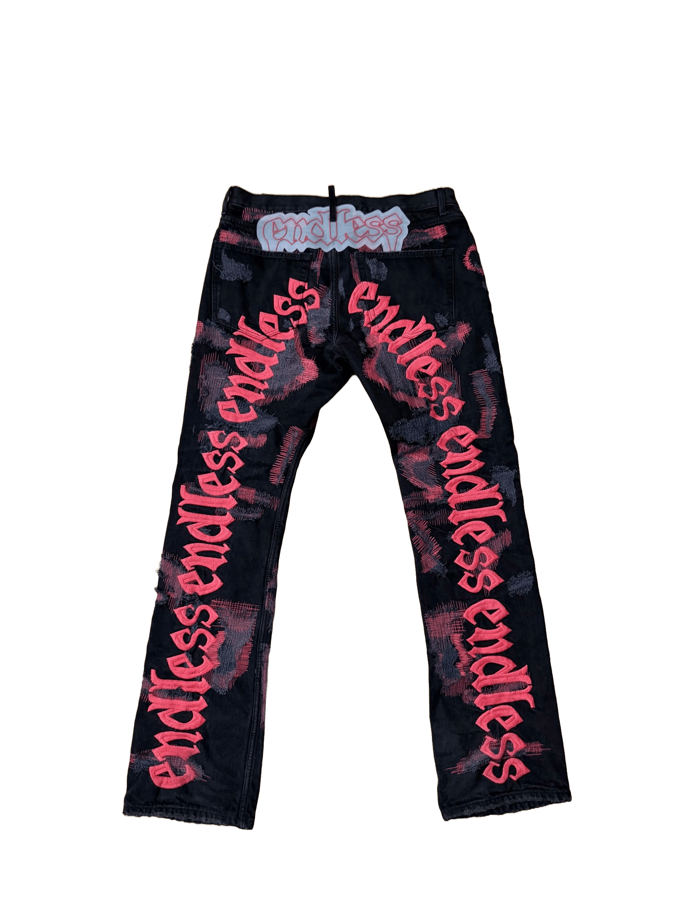 Endless Endless Denim BLACK/RED Size US 36 / EU 52 - 2 Thumbnail