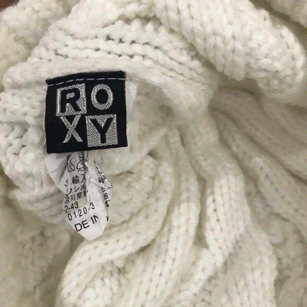 Japanese Brand × Vintage Roxy Small Logo Knit Beanie Hat Size ONE SIZE - 5 Thumbnail