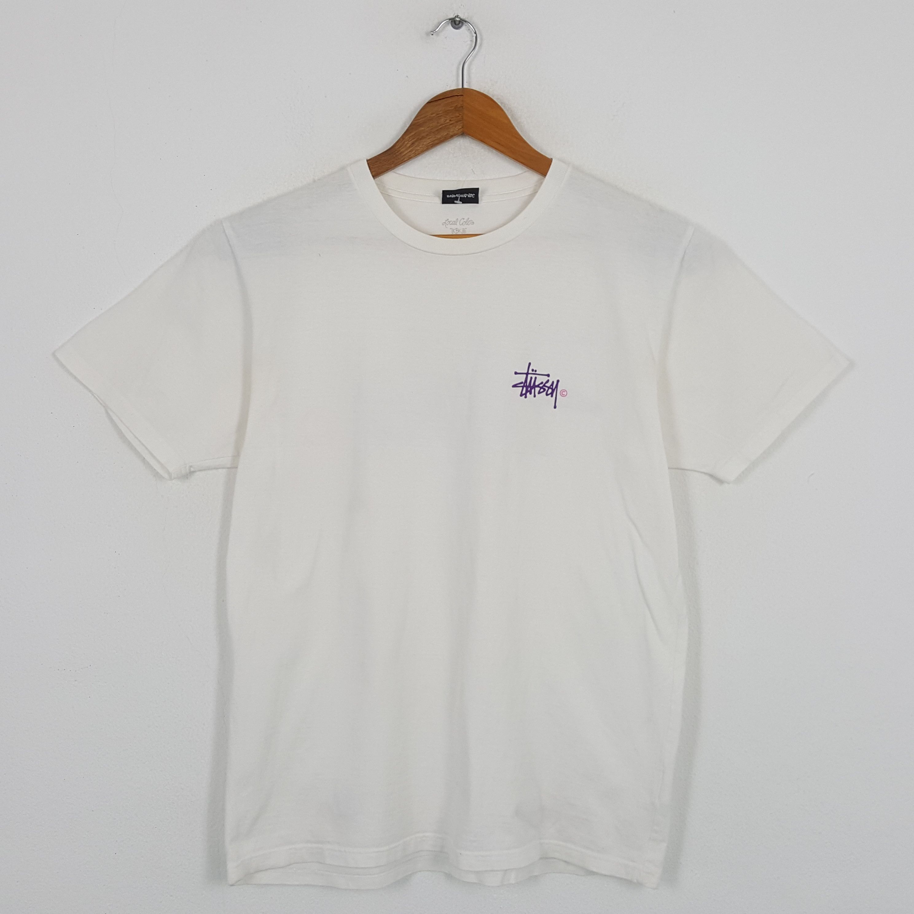 Stussy × Vintage Vintage STUSSY American Streetwear Skateboard Style T-Shirts Size US L / EU 52-54 / 3 - 3 Thumbnail