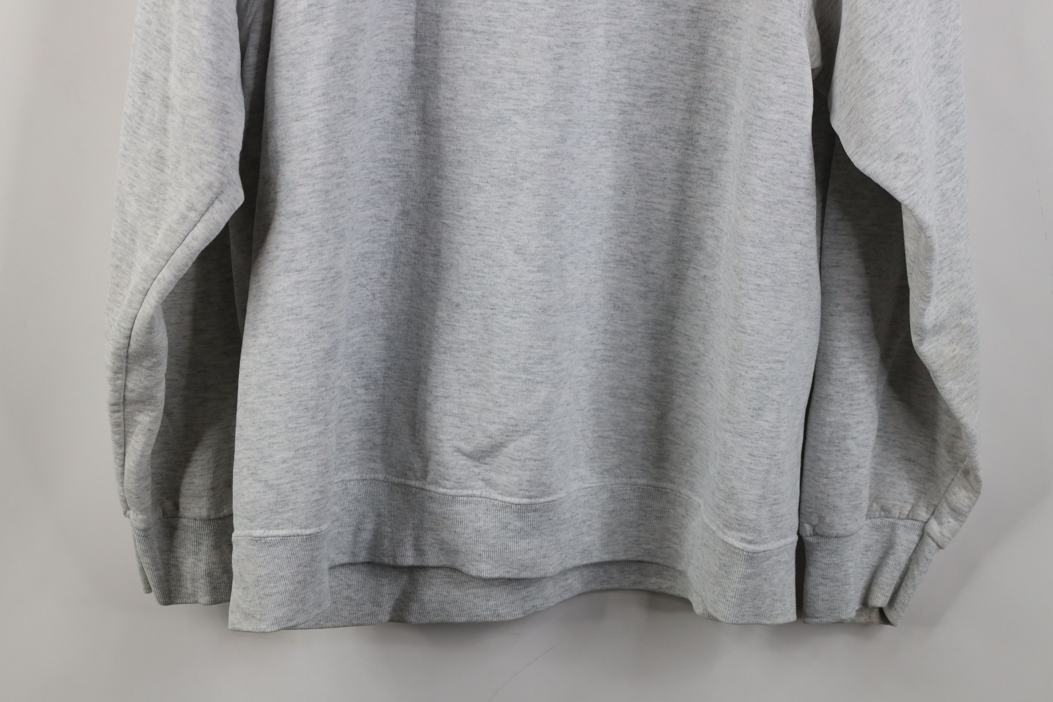 Vintage Vintage 90s Spell Out Serenity Prayer Sweatshirt Gray Size L / US 10 / IT 46 - 13 Thumbnail
