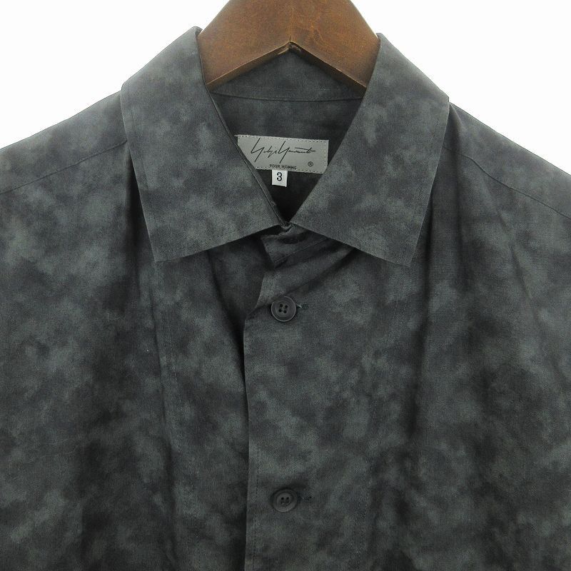 Yohji Yamamoto YOHJI YAMAMOTO POUR HOMME 19AW Shirt Coat Size US L / EU 52-54 / 3 - 4 Thumbnail