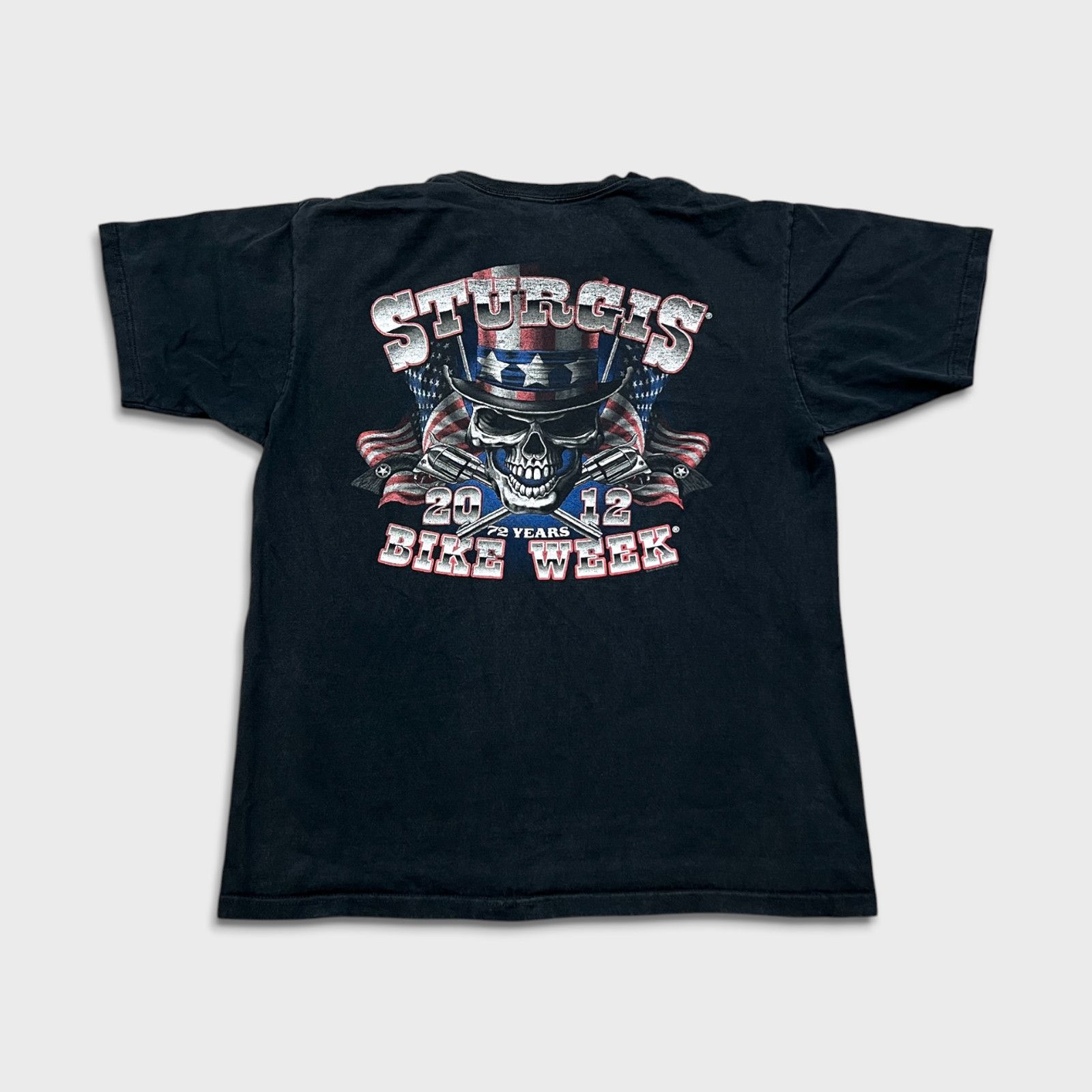 Harley Davidson × Vintage 2011 Sturgis T Shirt Large Double Sided Graphic Biker Tee Size US L / EU 52-54 / 3 - 8 Thumbnail
