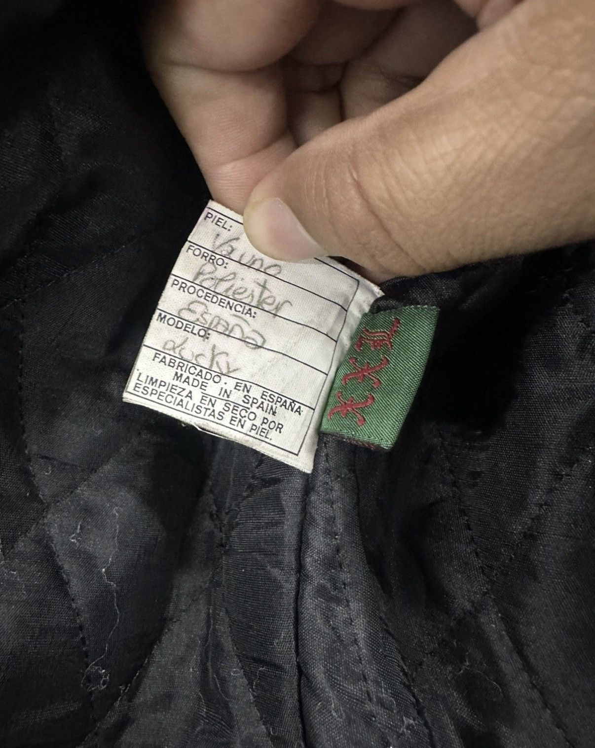 Vintage 90's LUCKY STRIKE Leather Jacket Size XL-XXL Size US L / EU 52-54 / 3 - 15 Thumbnail