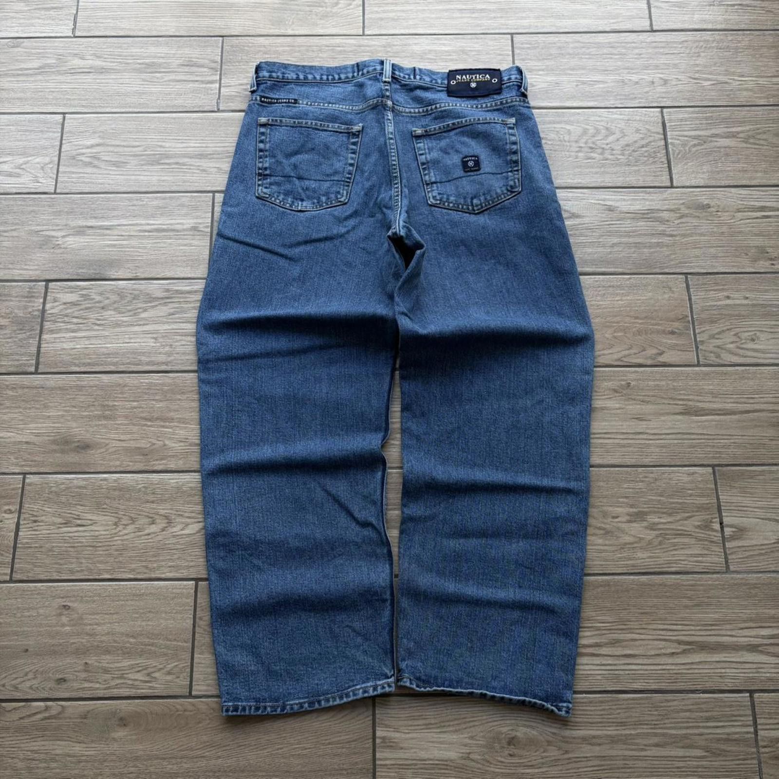 Nautica Y2K Nautica Jeans Baggy Skater Denim Jeans Size US 36 / EU 52 - 1 Thumbnail