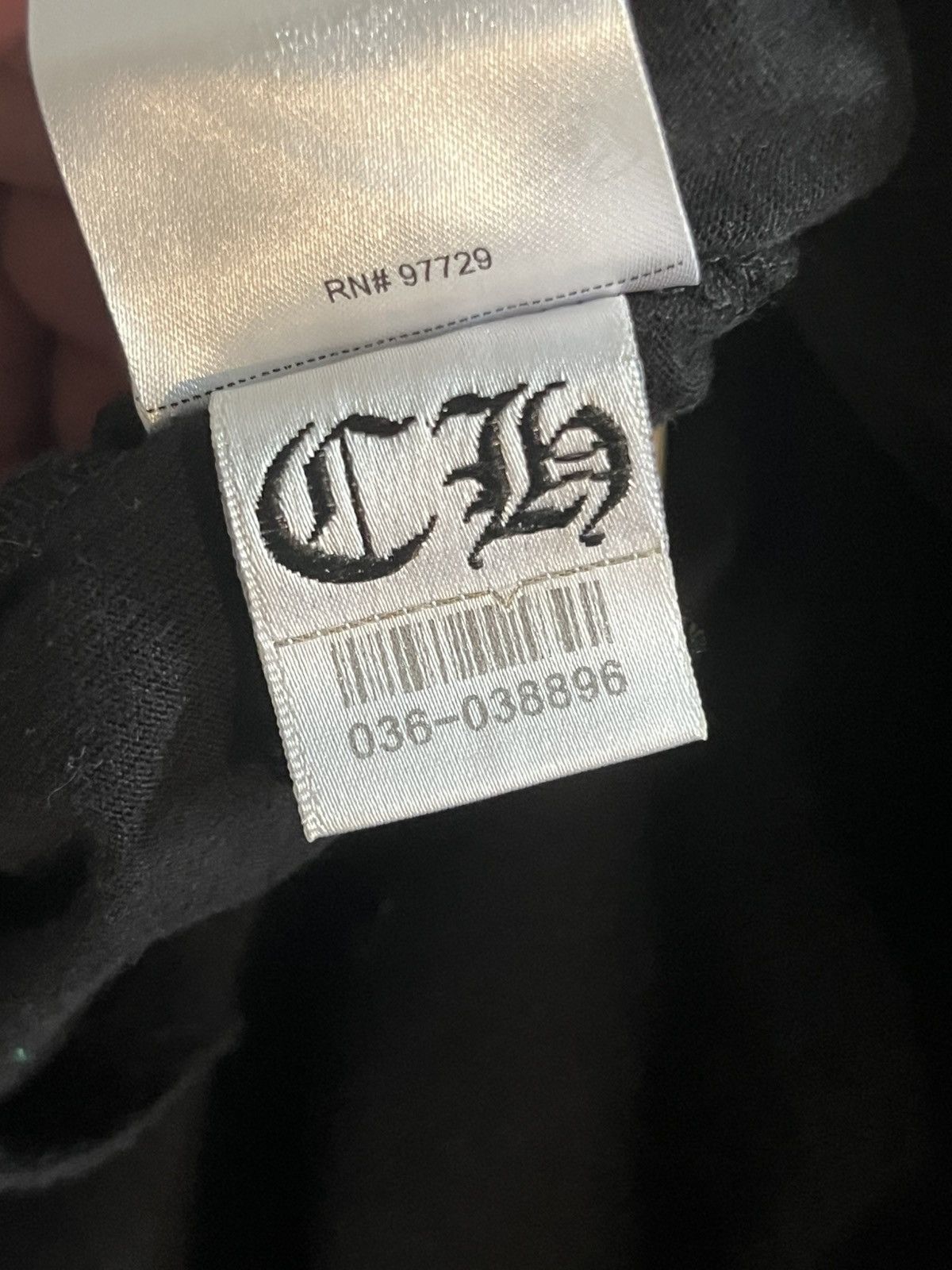 Chrome Hearts Chrome Hearts Neck Logo Pocket T Shirt Size US M / EU 48-50 / 2 - 5 Thumbnail