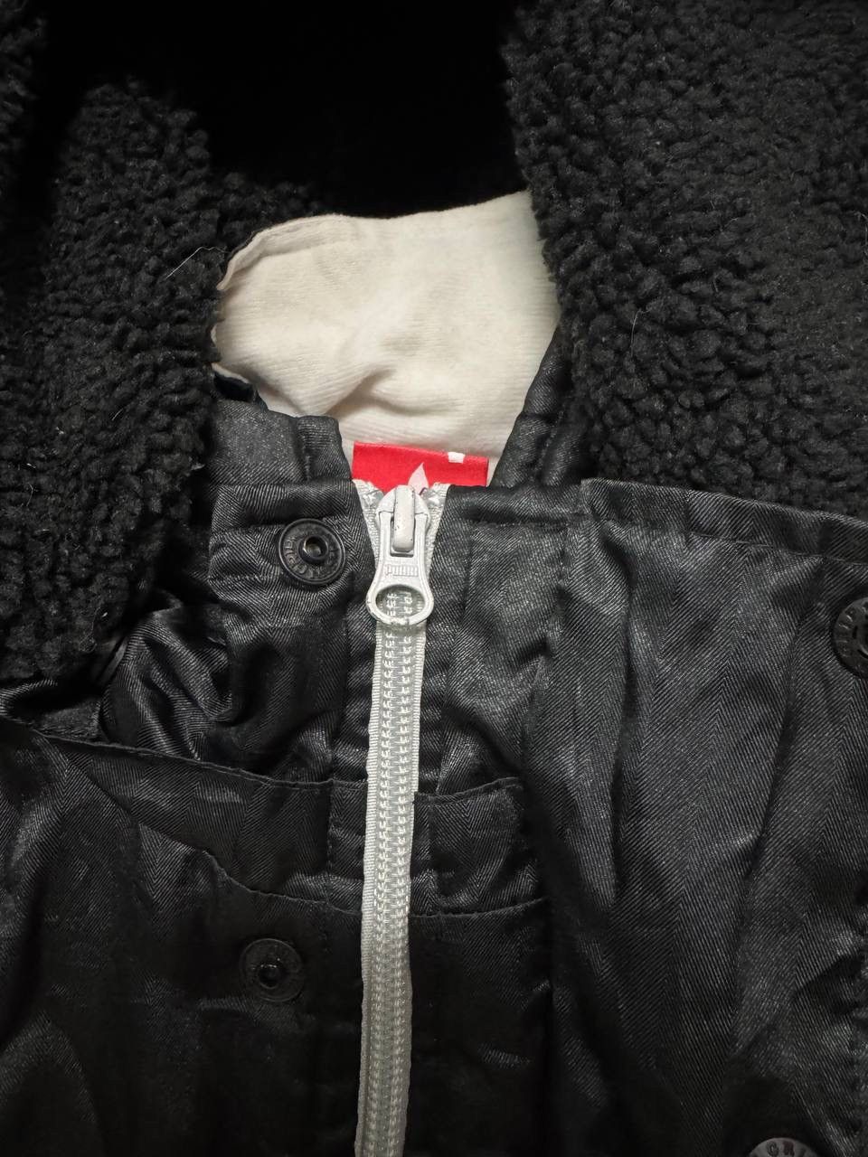 VINTAGE Y2K PUMA WINTER JACKET SIDETAPE BLACK