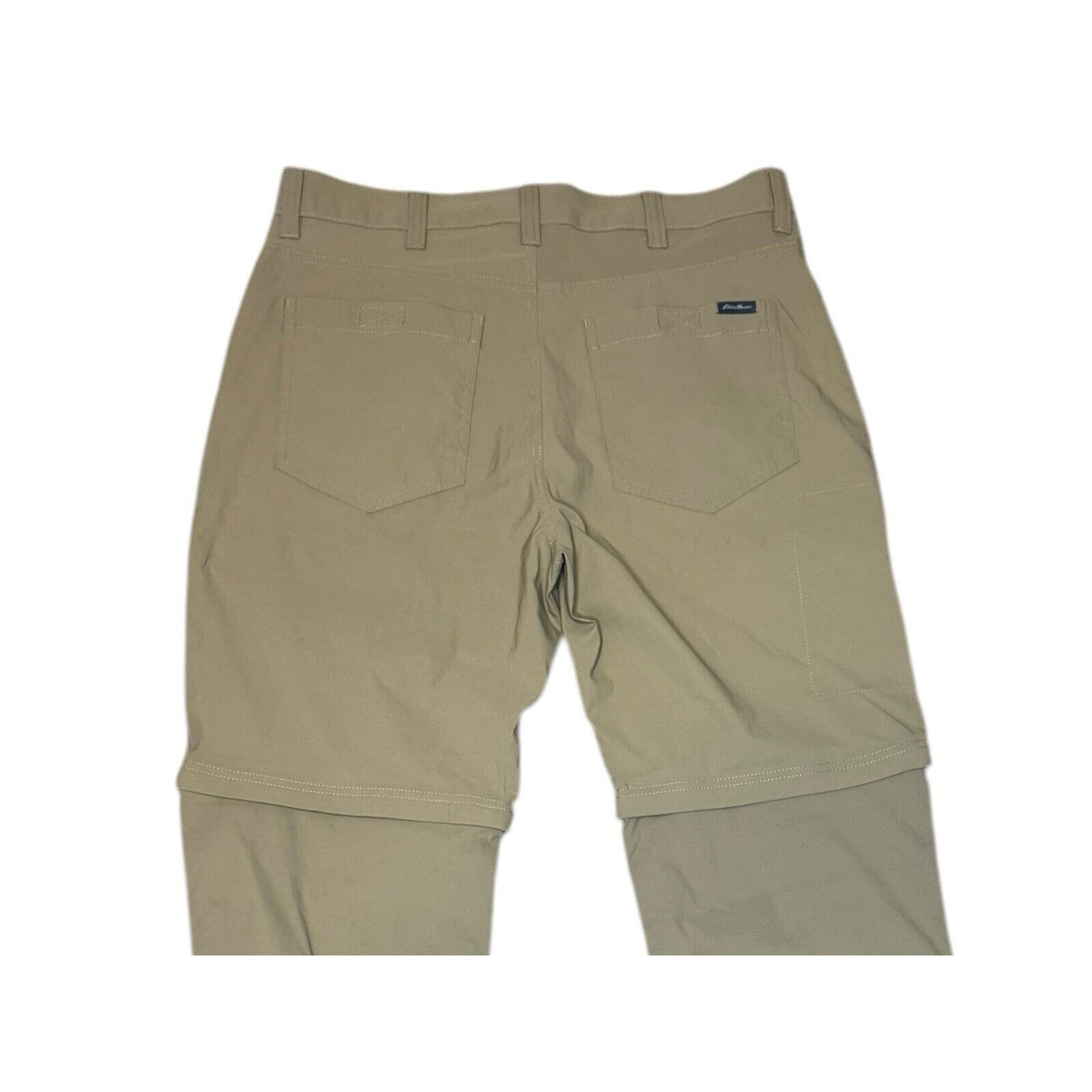 Eddie Bauer Eddie Bauer Hiking Outdoor Convertible Tech Pants Khaki Size US 36 / EU 52 - 5 Thumbnail