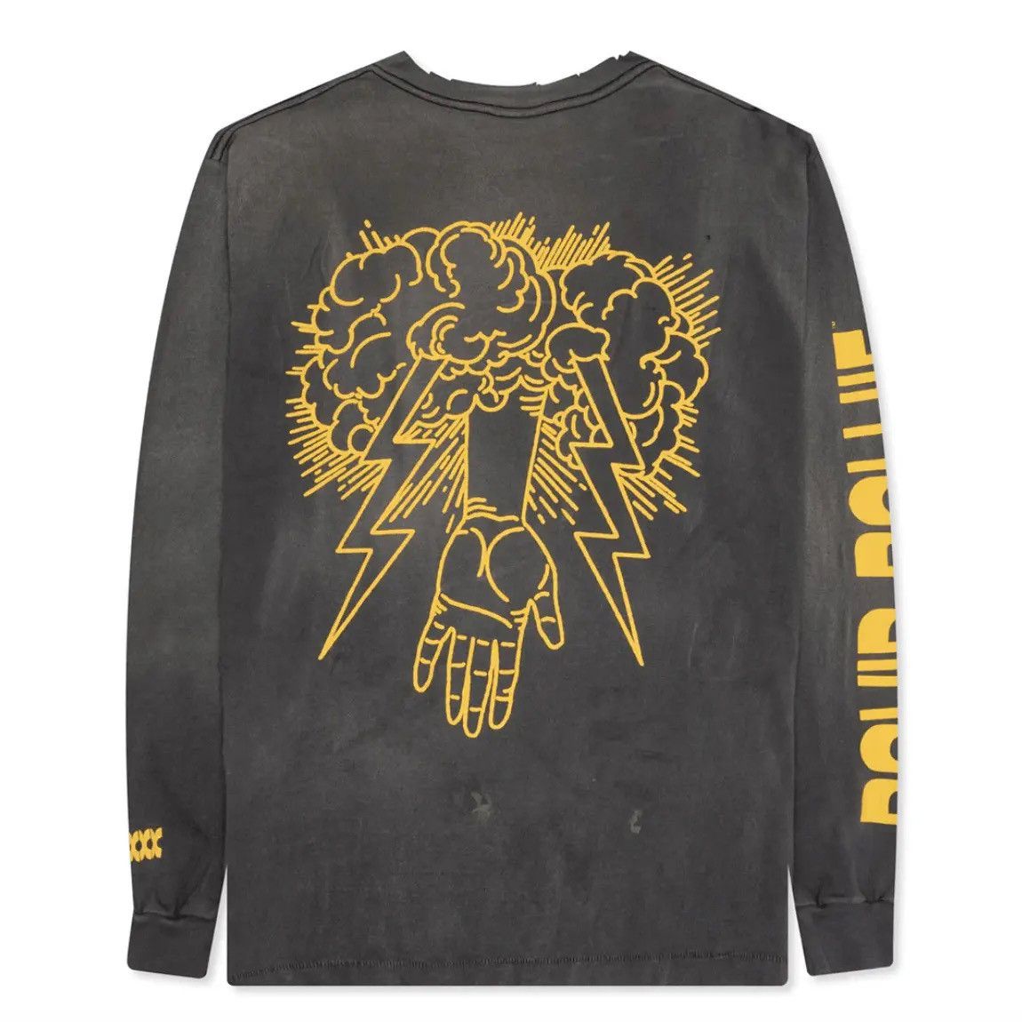 Saint Michael Saint Mxxxxxx Michael David Bowie gray long sleeve t shirt M Size US M / EU 48-50 / 2 - 2 Thumbnail