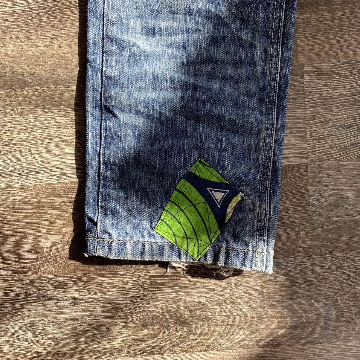 Vintage Custom patch work denim pants Size US 34 / EU 50 - 8 Thumbnail