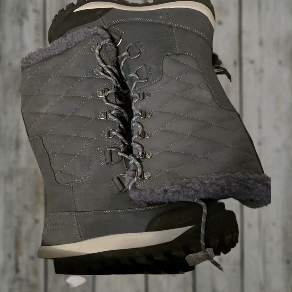 Vintage Bearpaw Isabella Boots Winter Wool Charcoal Gray 7 Womens New Boots Size US 7 / IT 37 - 1 Thumbnail