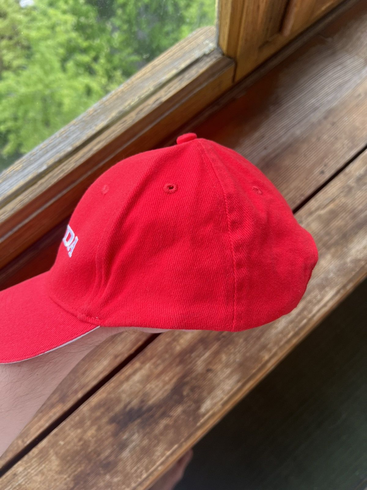 Japanese Brand Y2k Racing Hat Honda 90s Streetwear Cap Size ONE SIZE - 3 Thumbnail