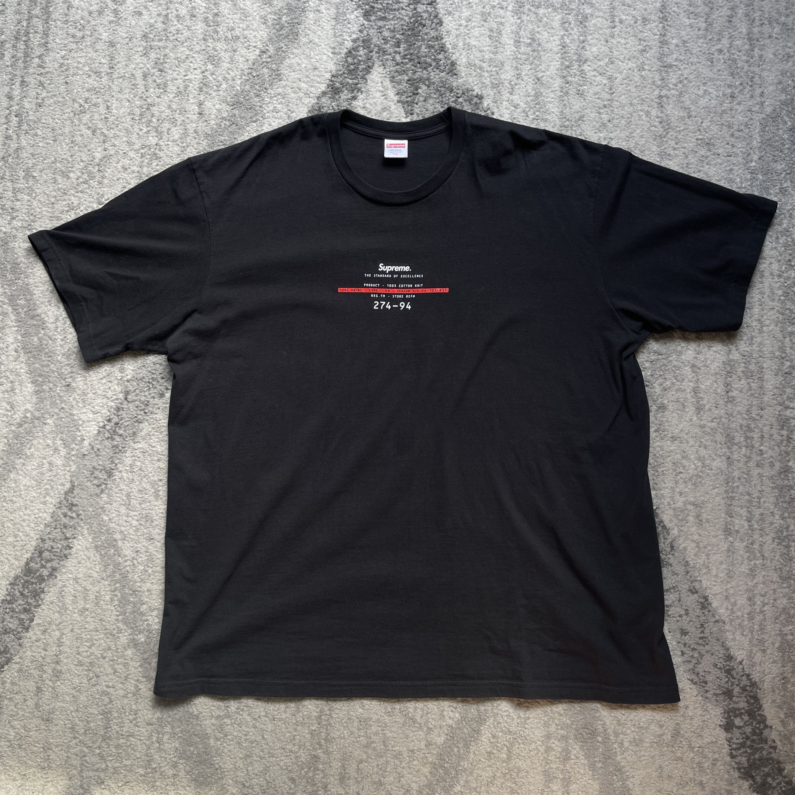 Supreme Supreme Standard of Excellence Tee | Grailed