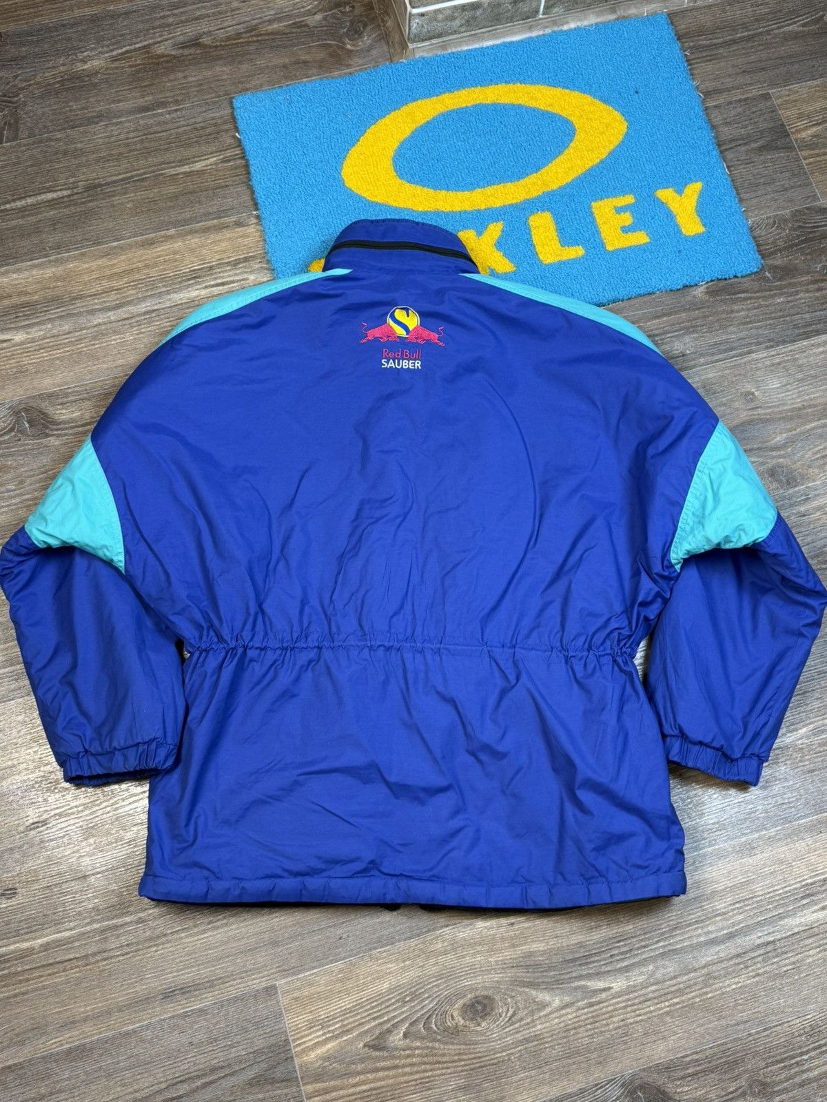 Red Bull × Vintage Vintage Red Bull Sauber Malaysia Blue Racing Jacket Size US L / EU 52-54 / 3 - 11 Thumbnail