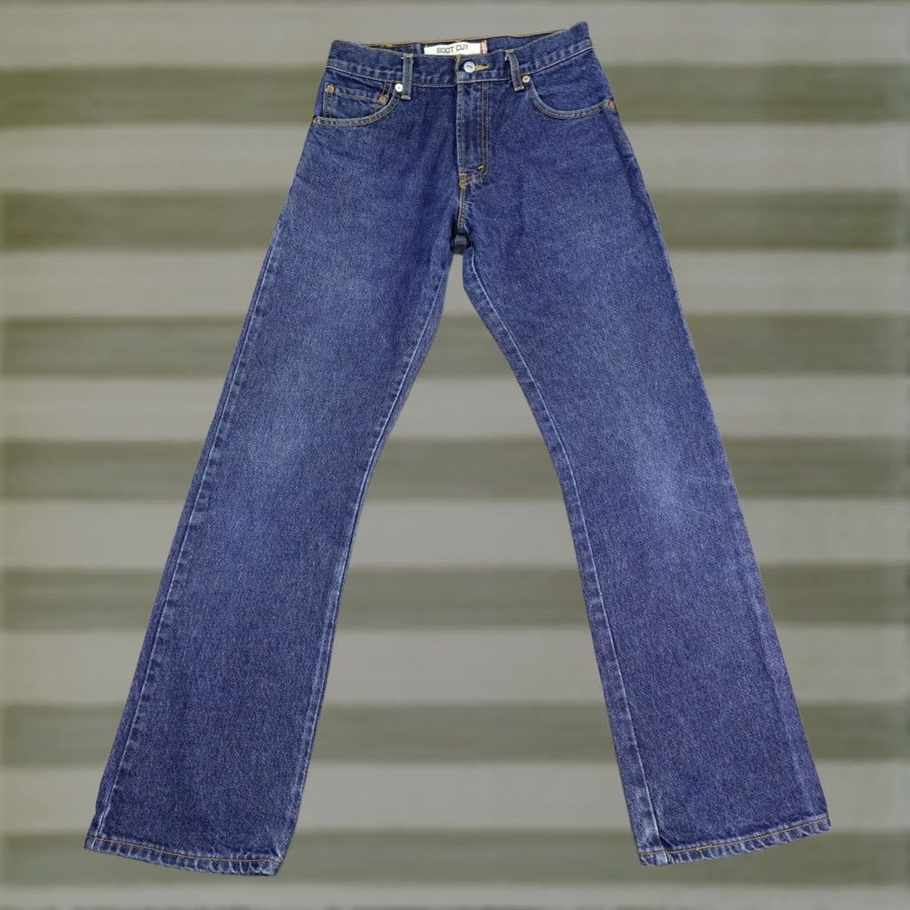 Levi's Vintage 90s Levis Jeans 517 35x26 Bootcut Flare Dark Wash