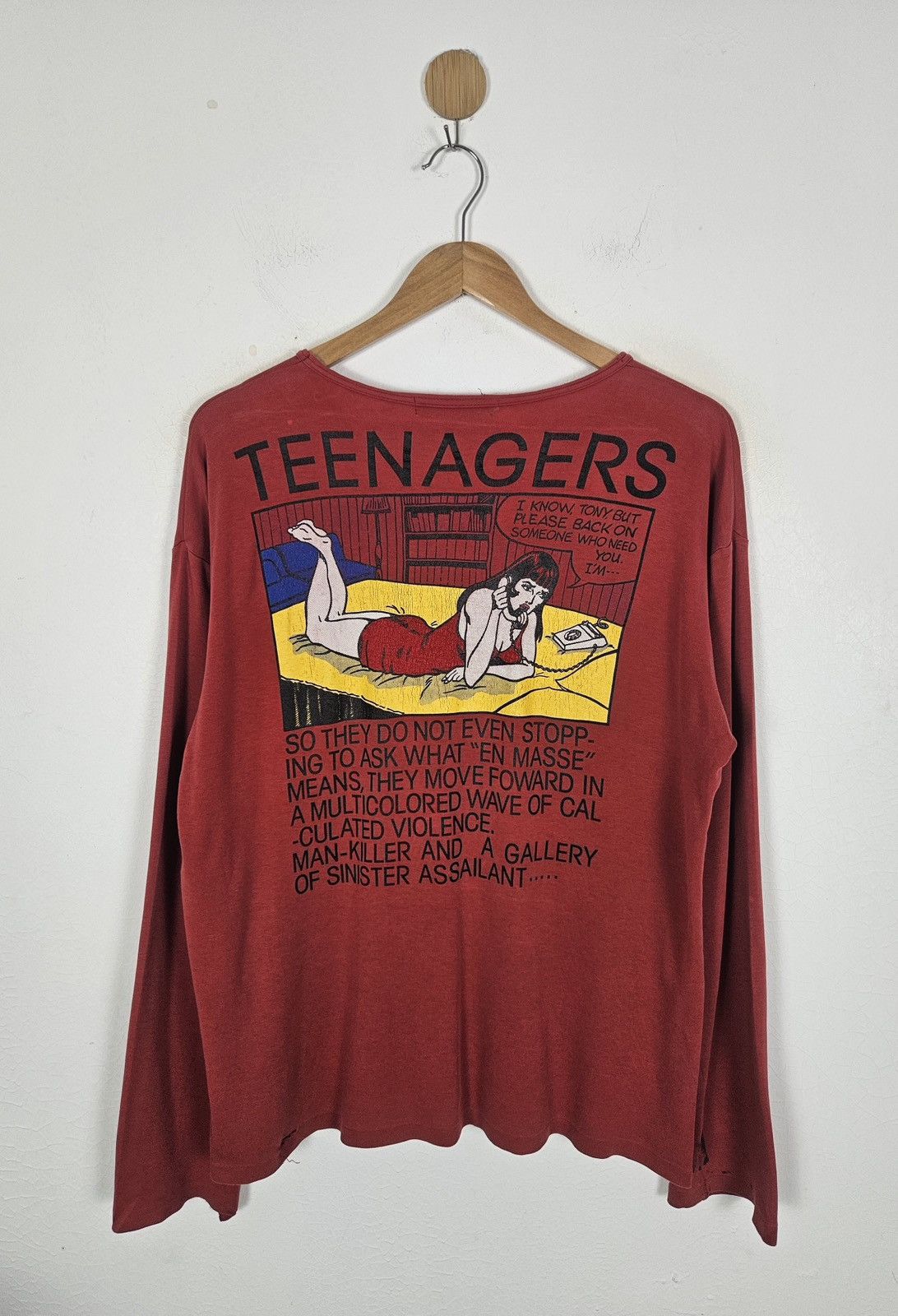 Hysteric Glamour Hysteric Glamour Teenagers shirt Size L / US 10 / IT 46 - 3 Thumbnail