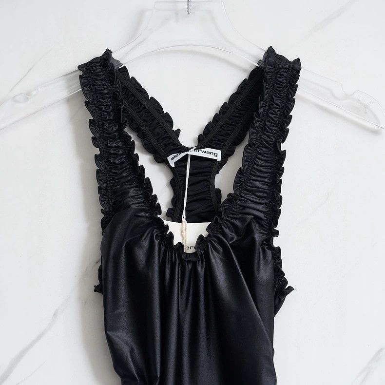 Alexander Wang Alexander Wang French Pleated Slip Dress- Size S / US 4 / IT 40 - 2 Thumbnail