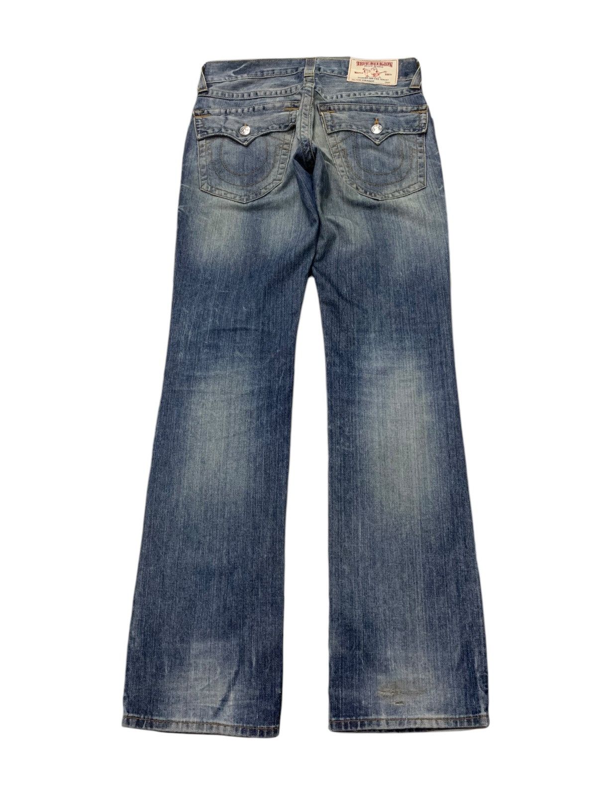 True Religion × Vintage True Religion Straight Cut Denim Pants Jeans Size US 31 - 9 Thumbnail