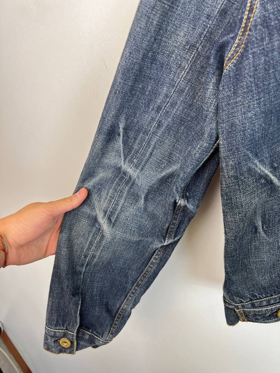 Vintage Good Genes luxury denim jacket size L Size US L / EU 52-54 / 3 - 3 Thumbnail