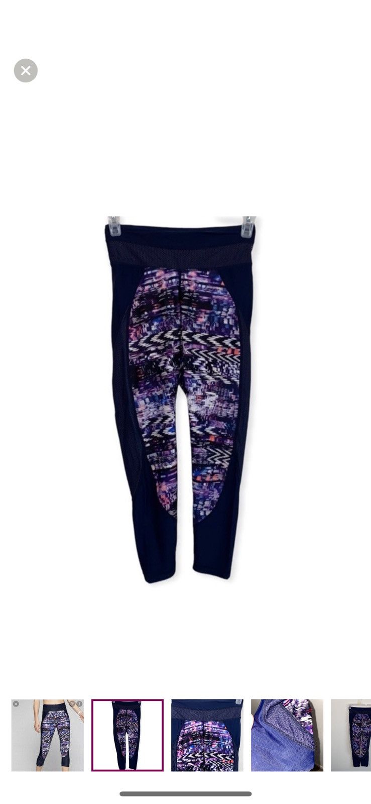 Athleta Athleta XS colorblock trissential swim capri leggings Size 26" / US 2 / IT 38 - 1 Thumbnail