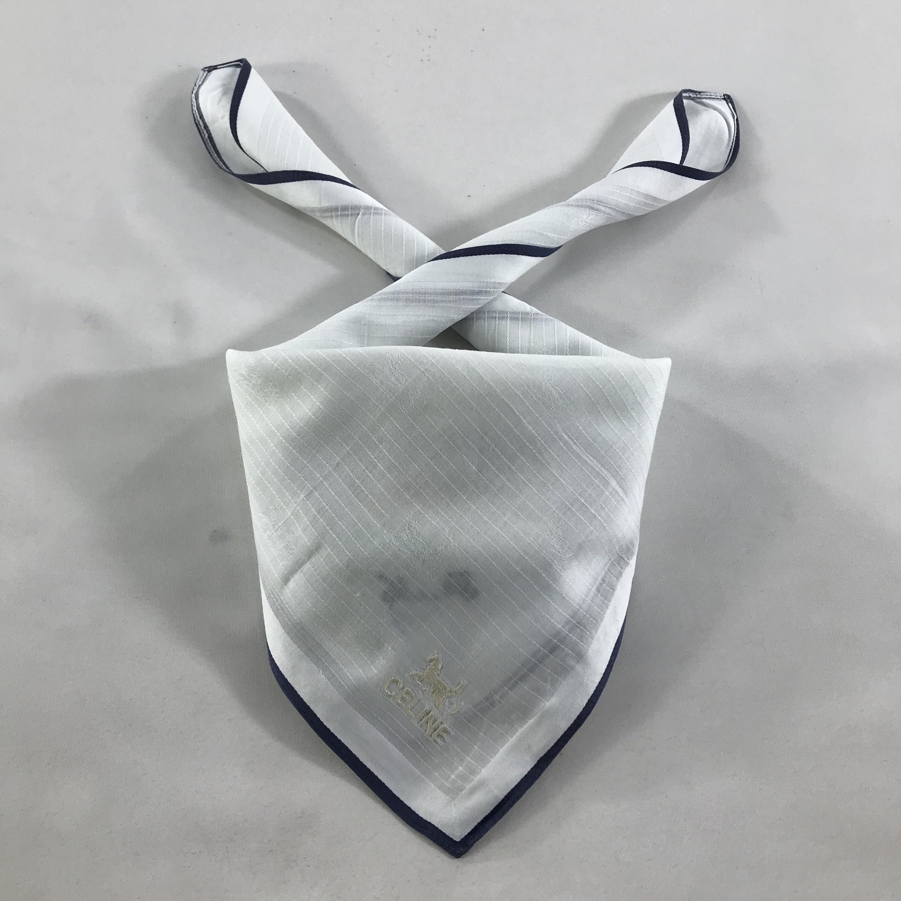 Celine × Vintage Celine Bandana / Handkerchief / Neckerchief - S1313 Size ONE SIZE - 3 Thumbnail