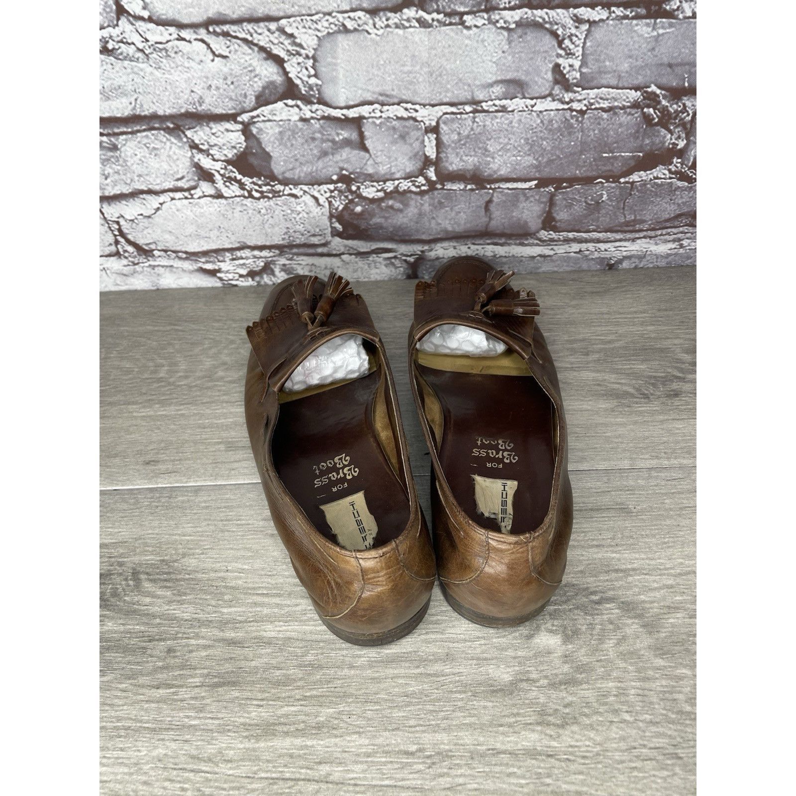 Moreschi Moreschi Brass Boot Brown Leather VTG Tassel Loafer Dress Sh Size US 8.5 / EU 41-42 - 18 Thumbnail