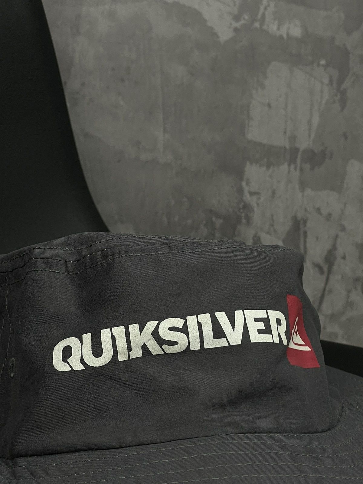 Japanese Brand × Quiksilver × Vintage Vintage Y2K Quiksilver Nylon Bucket hat streetwar big logo Size ONE SIZE - 4 Thumbnail