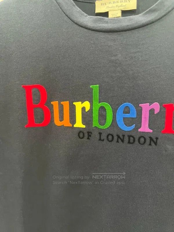 Burberry Burberry Black Cotton T-Shirt for Women. Size XS / US 0-2 / IT 36-38 - 4 Thumbnail