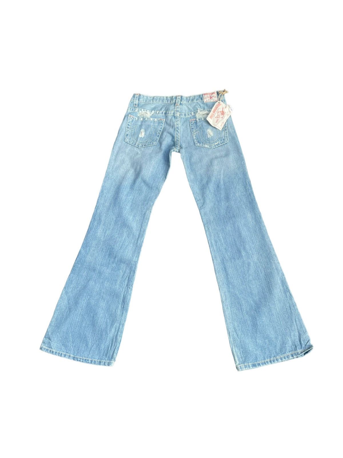 Designer × True Religion True Religion Joey Big T Distresed Denim Size 32" / US 10 / IT 46 - 5 Thumbnail