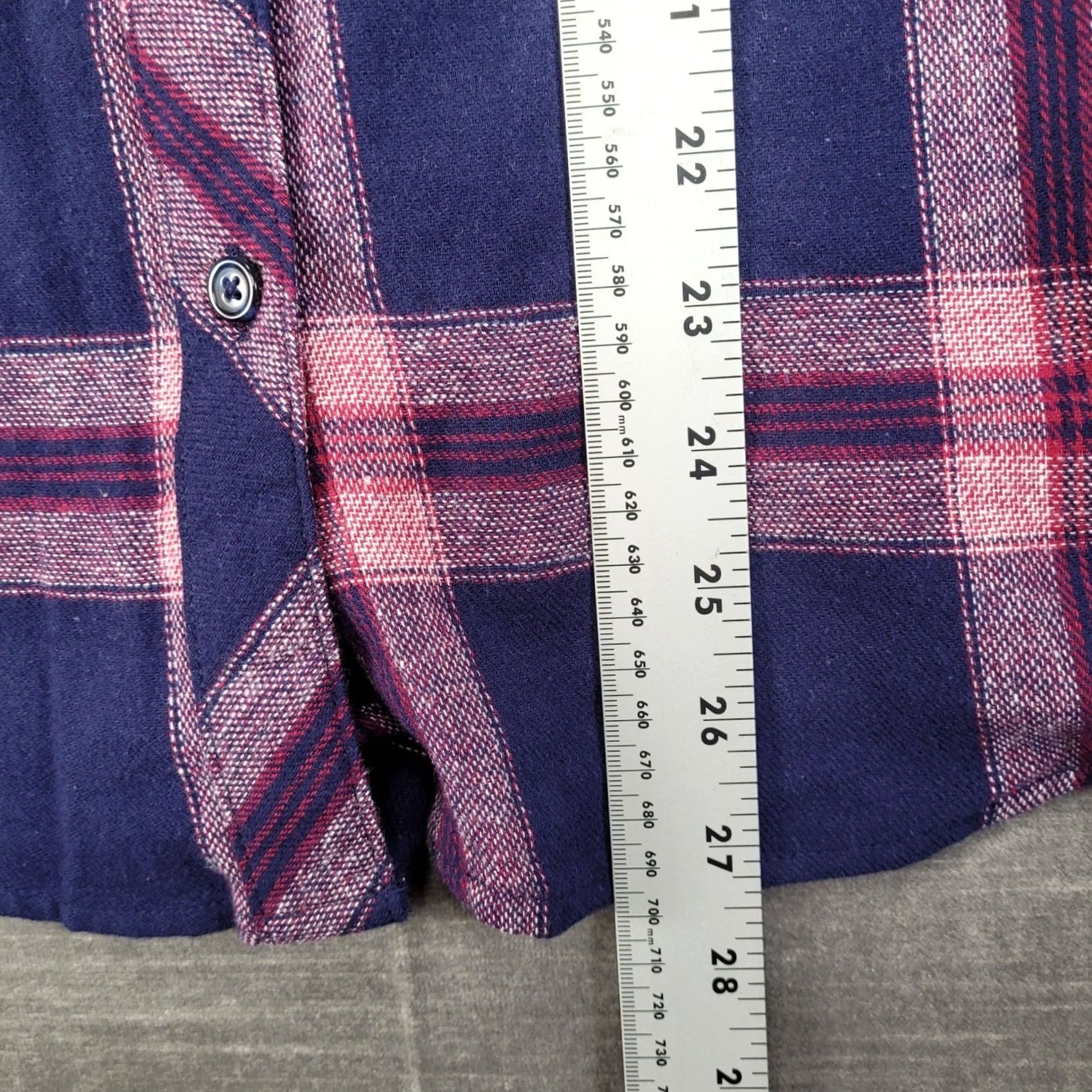 Vintage Woolrich Womens Small Purple Rose Plaid Flannel Shirt Cotton Casual Outdoor Button-Up New Size S / US 4 / IT 40 - 5 Thumbnail