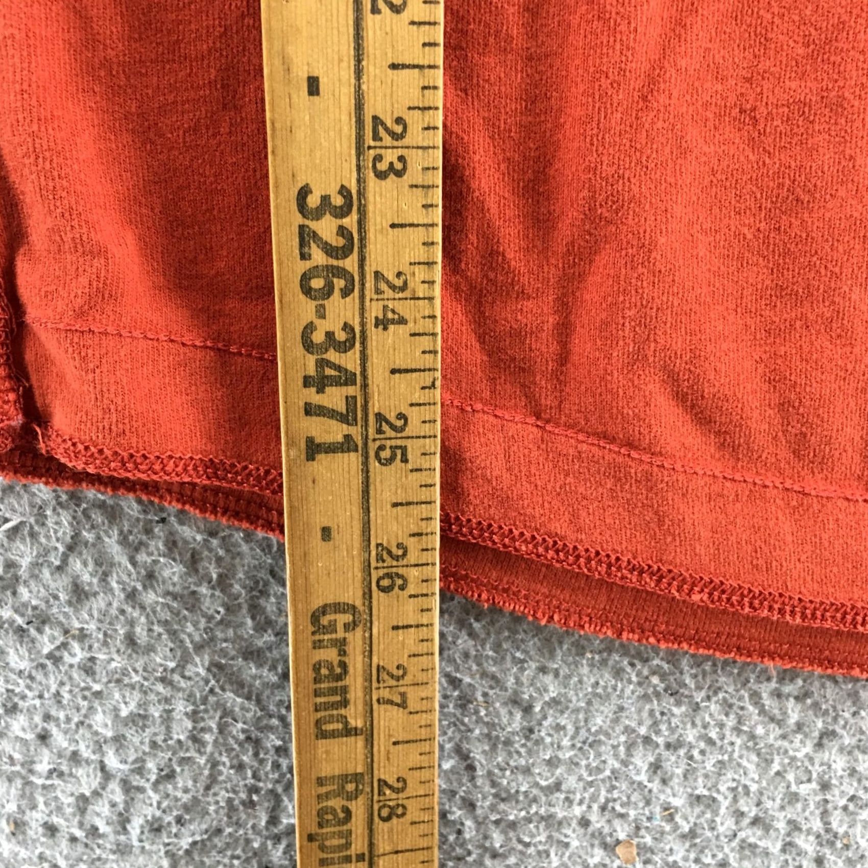 Abercrombie & Fitch Abercrombie & Fitch Muscle Sweatshirt Mens L Orange Cotton Long Sleeve Crew Neck Size US L / EU 52-54 / 3 - 7 Thumbnail