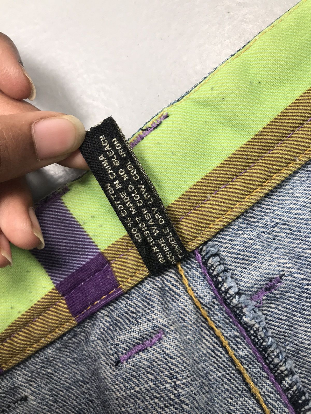 Southpole Vintage Rawblue embroidered denim Size US 34 / EU 50 - 8 Thumbnail