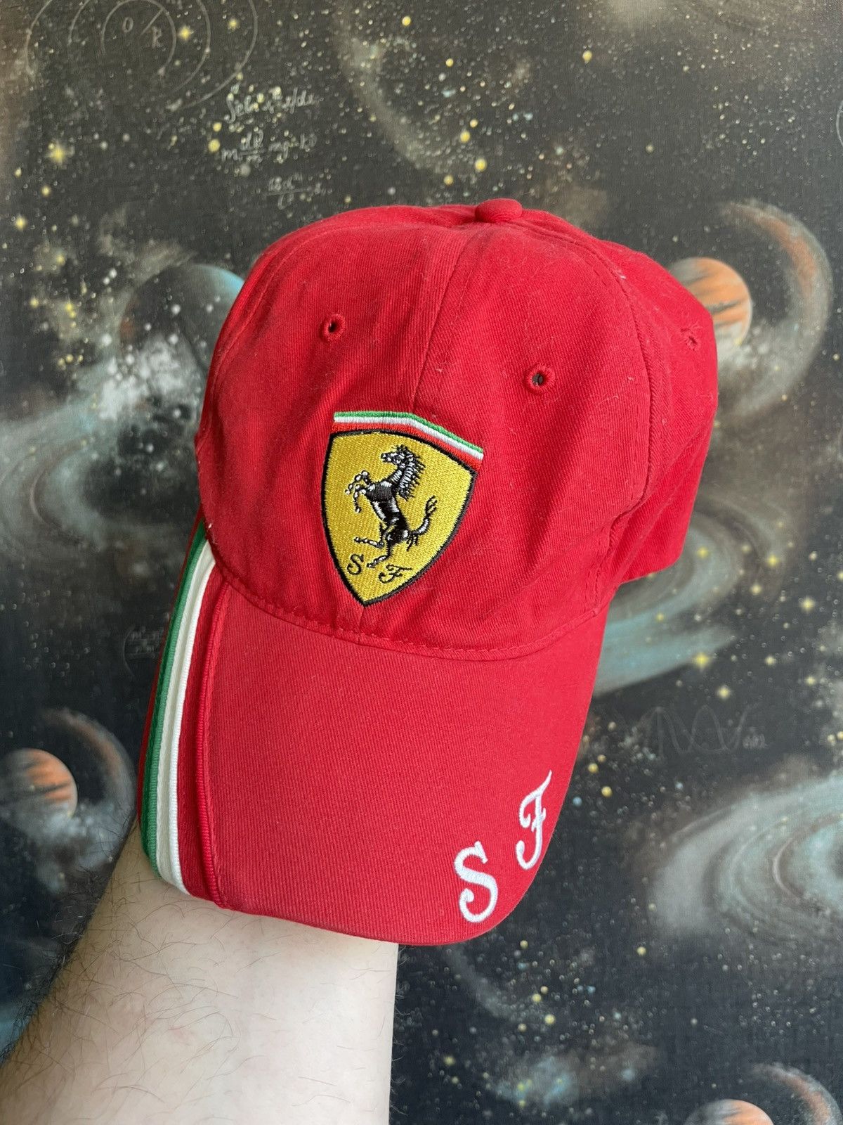 Ferrari Vintage Ferrari Cap Official Merchandise Size ONE SIZE - 2 Thumbnail
