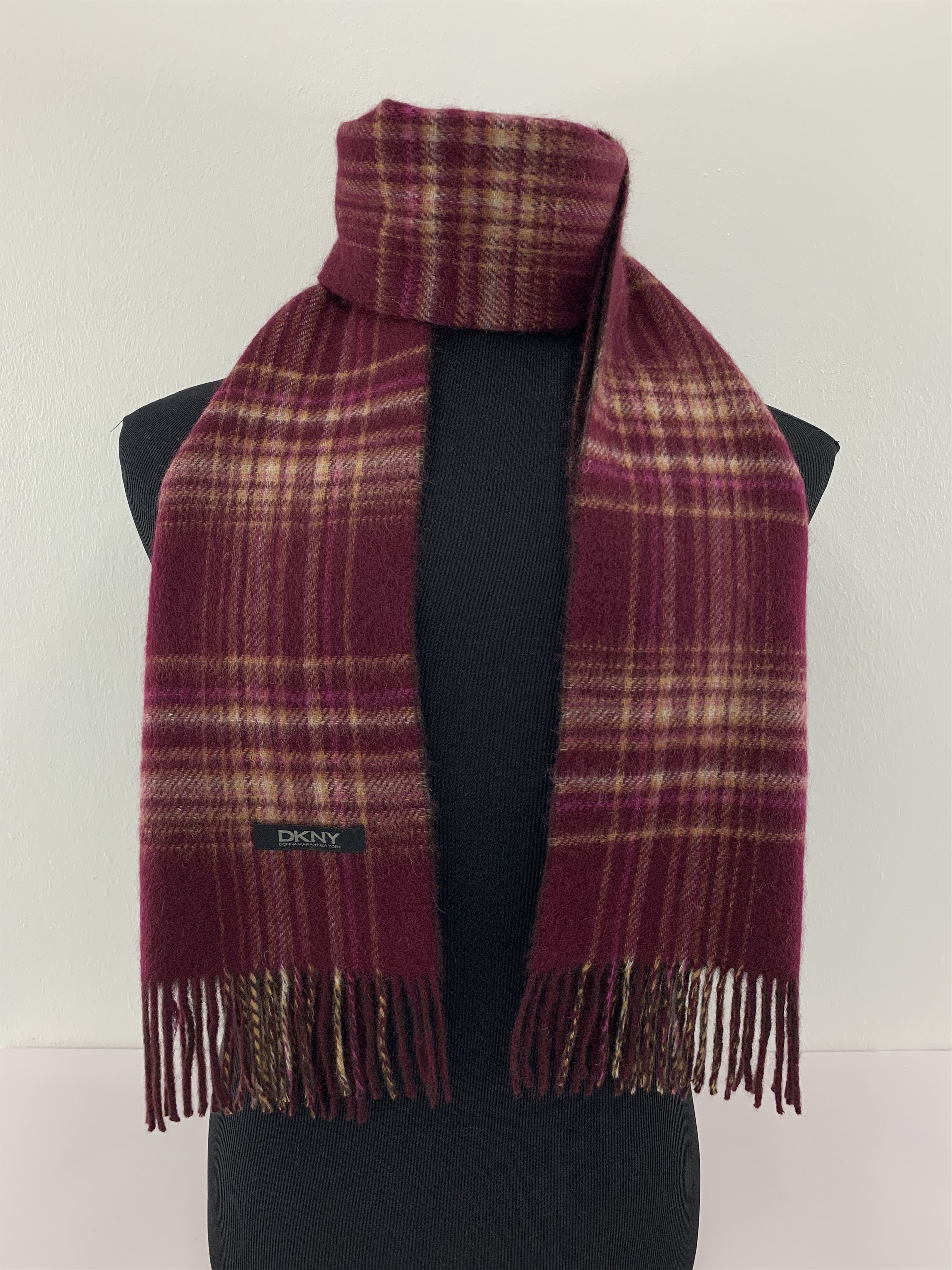 DKNY DKNY Scarf Wool Muffler Neck Wrap BL5035 Size ONE SIZE - 1 Thumbnail