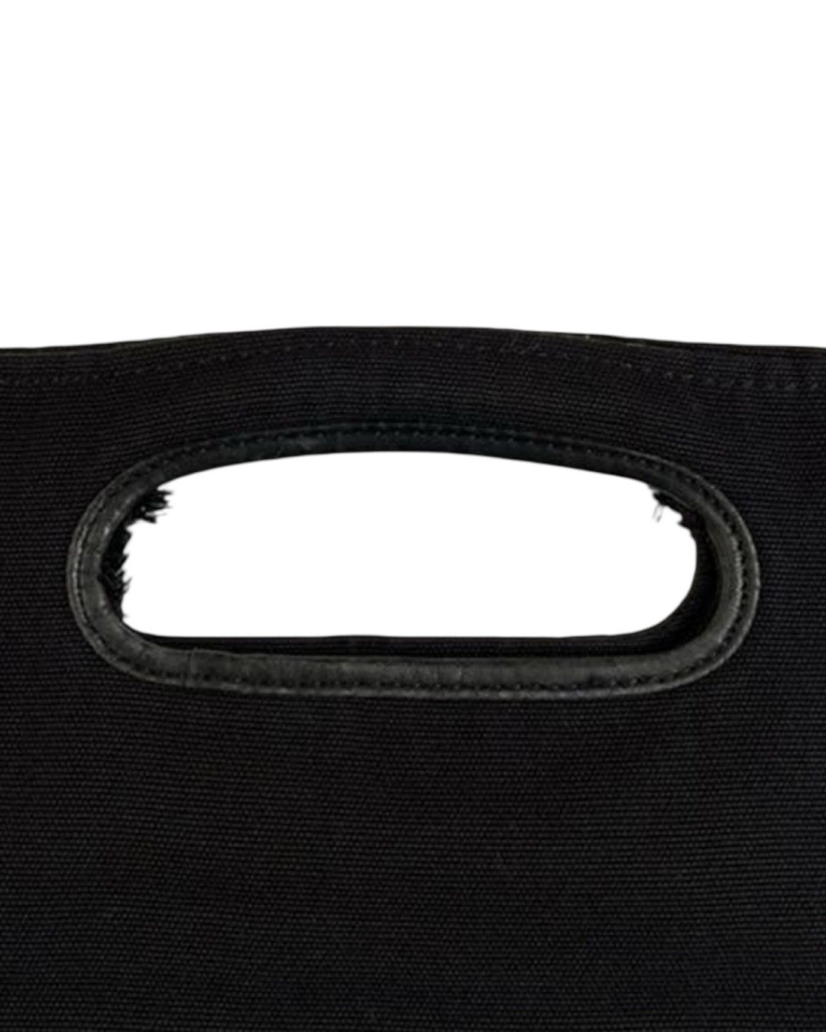 Helmut Lang 2002 Vintage Black Canvas Clutch Bag Size ONE SIZE - 3 Thumbnail