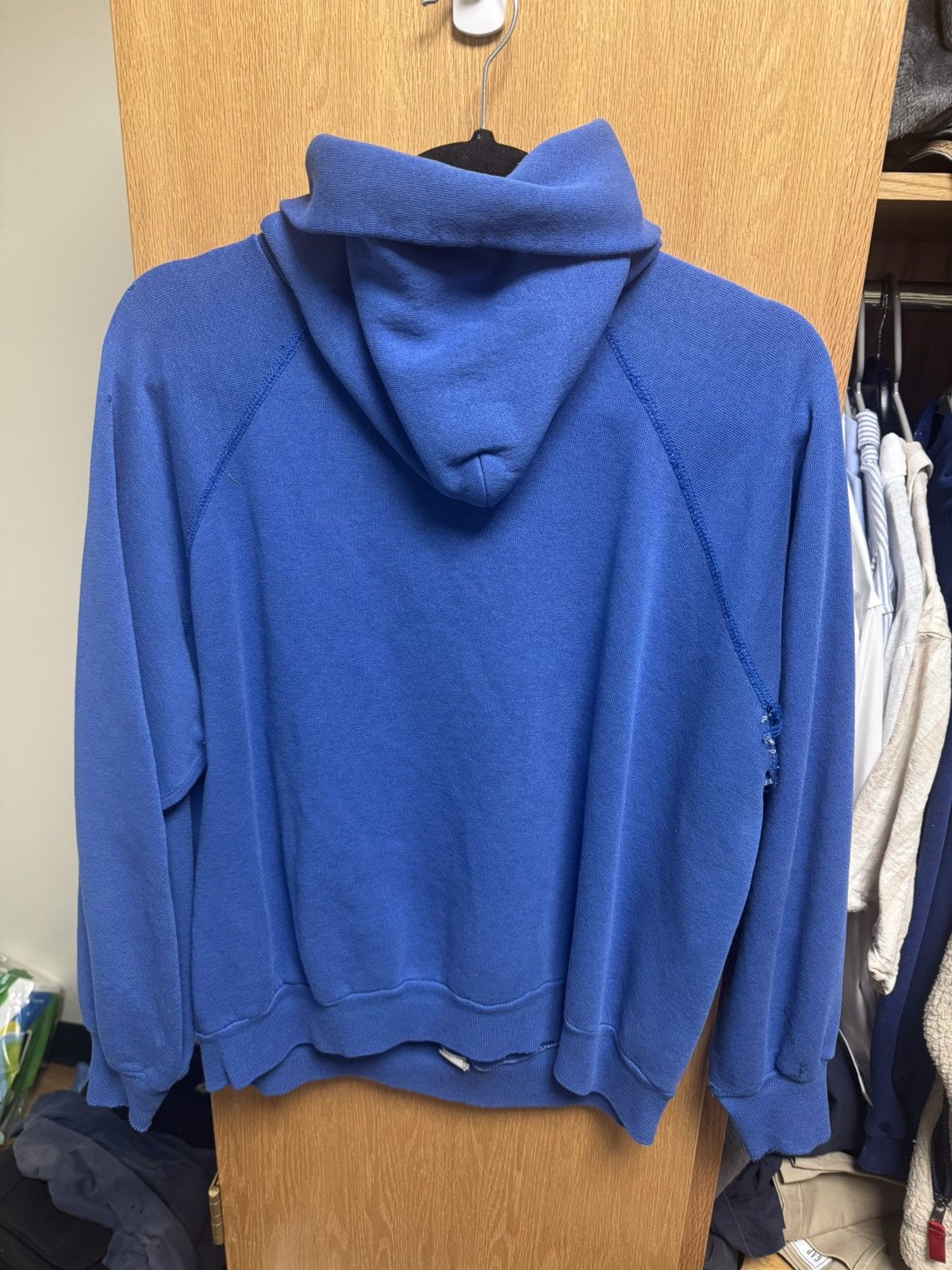 Vintage Vintage Thrashed Hoodie 70's Size US M / EU 48-50 / 2 - 2 Thumbnail