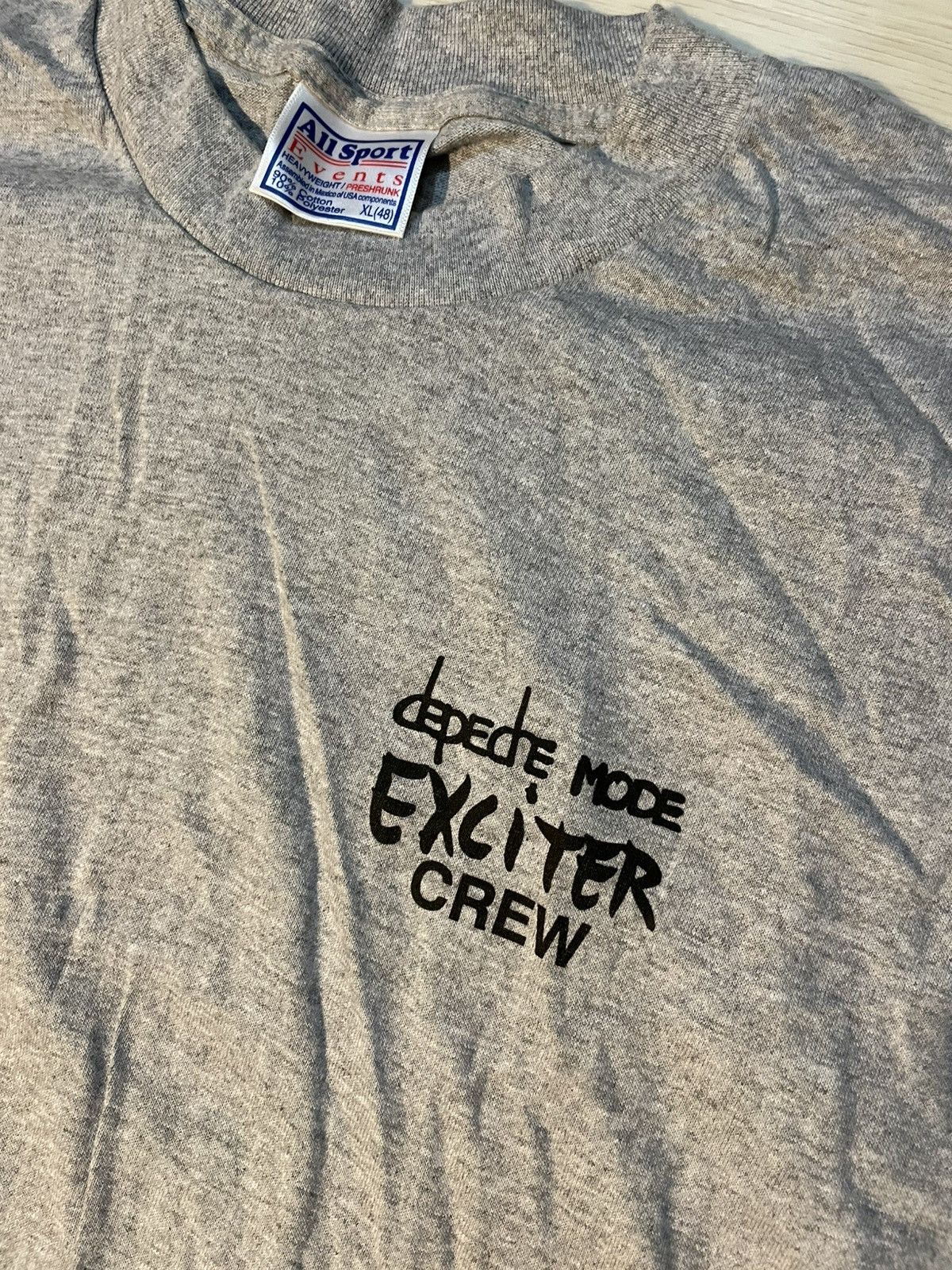 Vintage Depeche Mode 2001 Exciter Tour Crew roadie tshirt XL vintage Size US XL / EU 56 / 4 - 3 Thumbnail