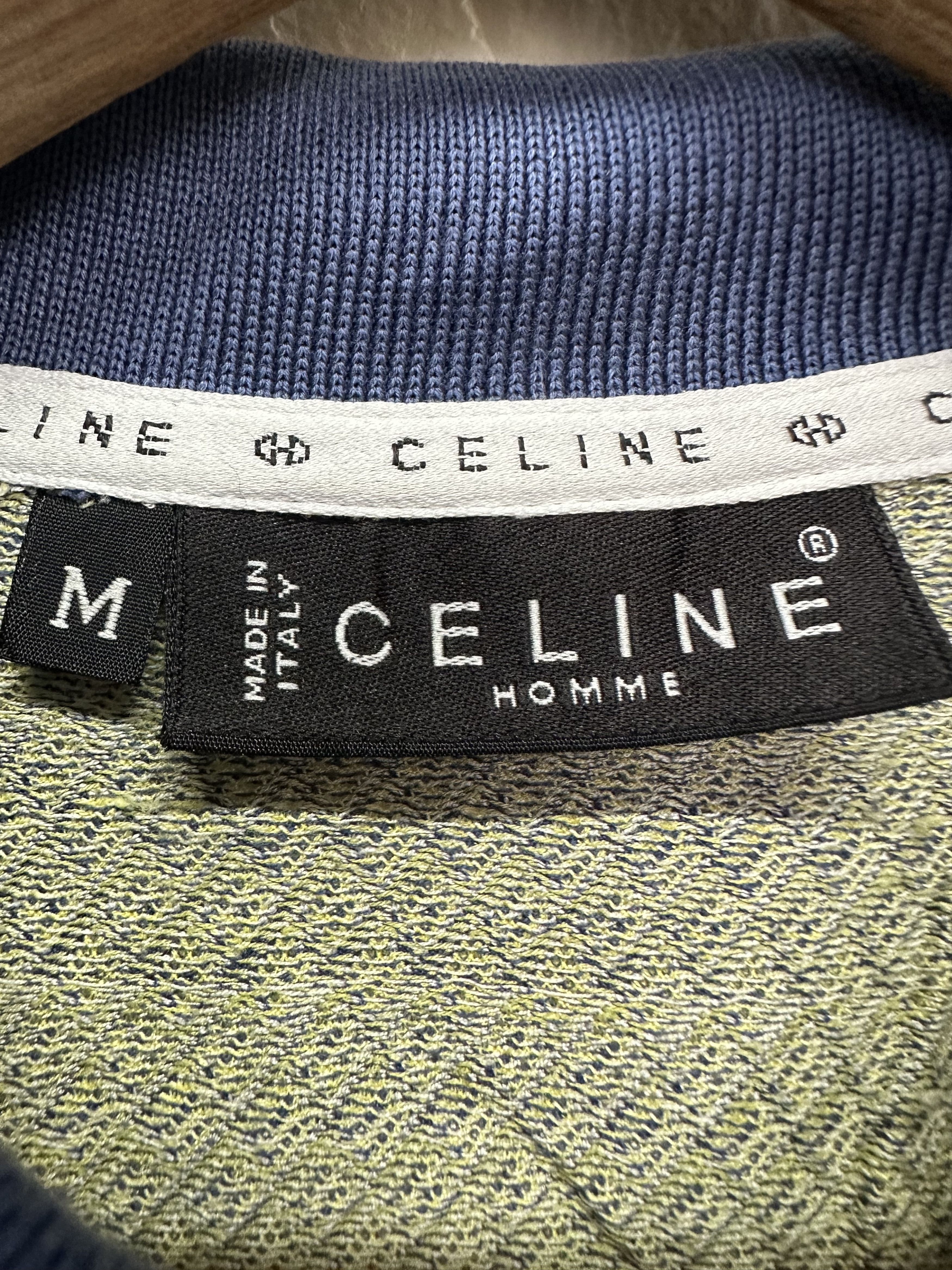 Celine Vintage Celine Homme Polo Shirt Size US M / EU 48-50 / 2 - 12 Thumbnail
