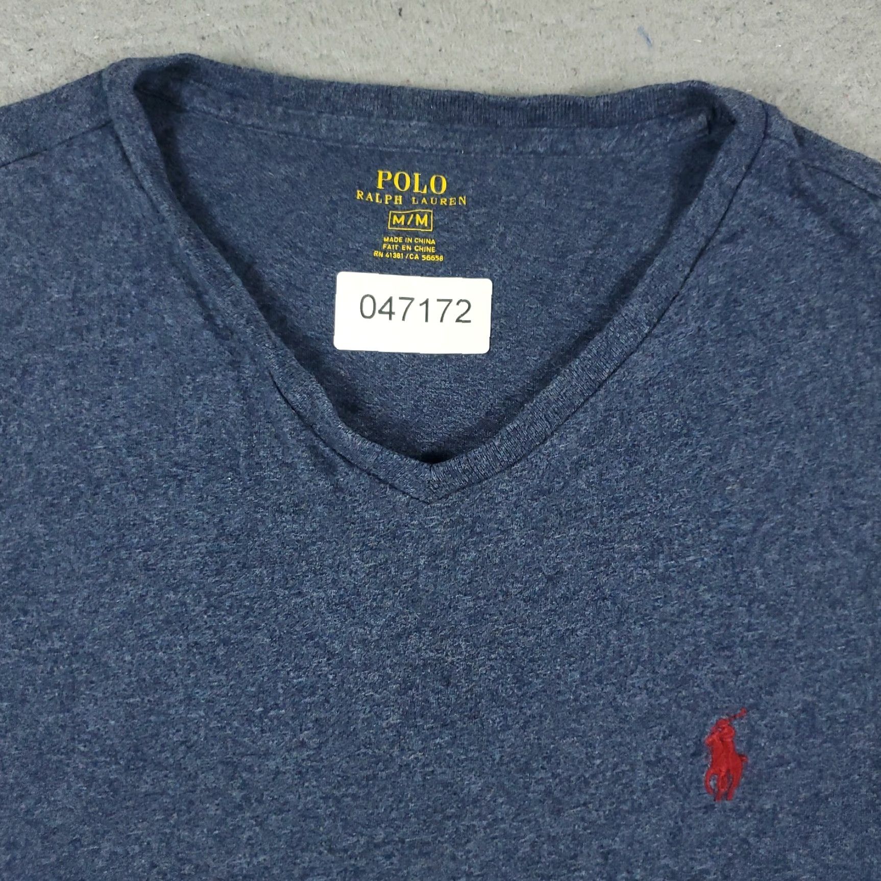 Ralph Lauren Polo Ralph Lauren T Shirt Mens Medium Blue Pony Logo Short Sleeve Crew Neck Cotton Vintage No Size US M / EU 48-50 / 2 - 3 Thumbnail