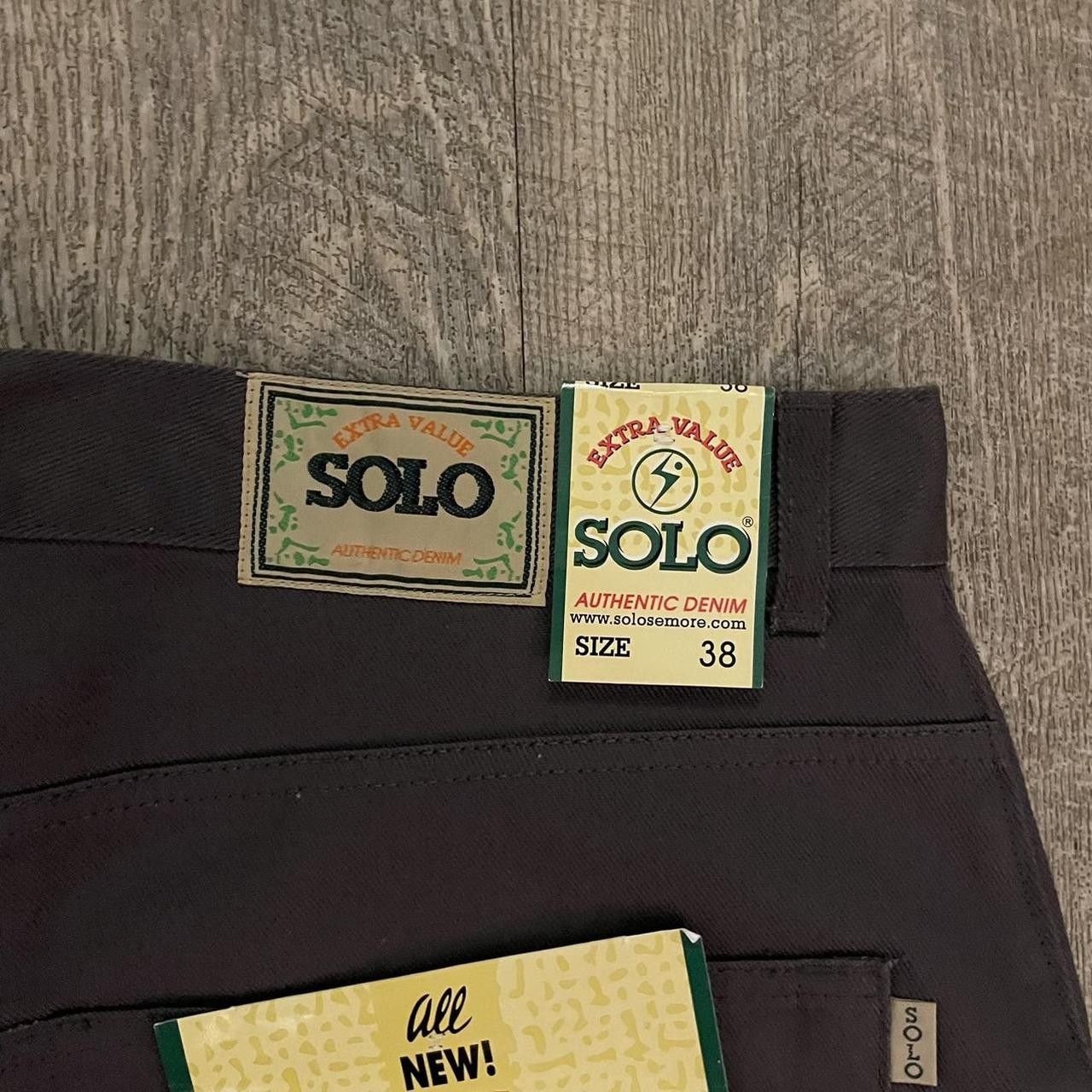 JNCO × Vintage Vintage Y2K 90's SOLO JNCO Embroidered Baggy Wide Leg Pants Size US 38 / EU 54 - 3 Thumbnail