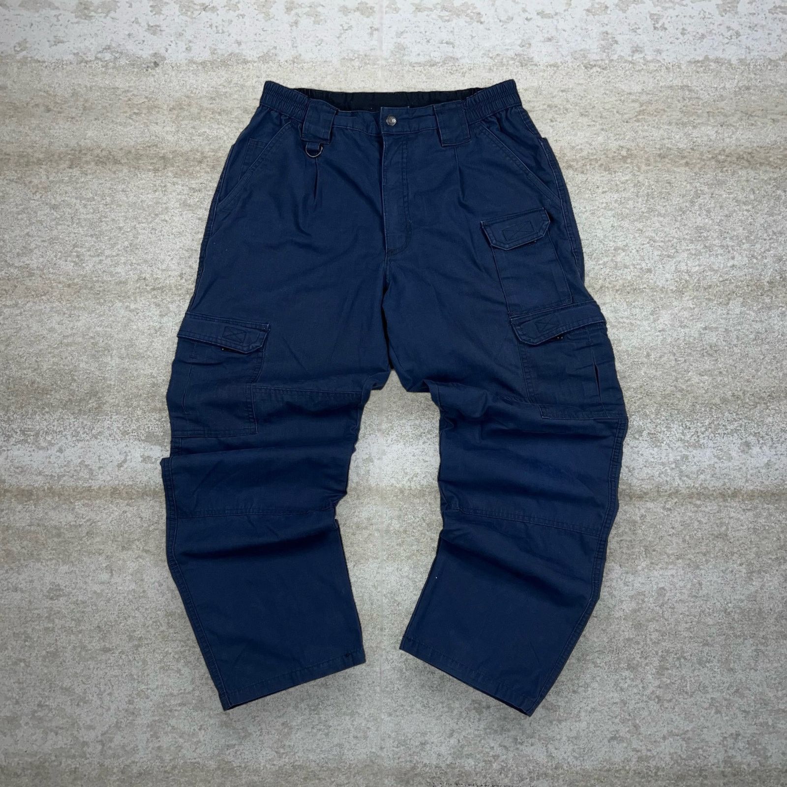 Propper Vintage 90s Propper Tactical Pants 34x30 Baggy Navy Blue Size US 34 / EU 50 - 2 Thumbnail